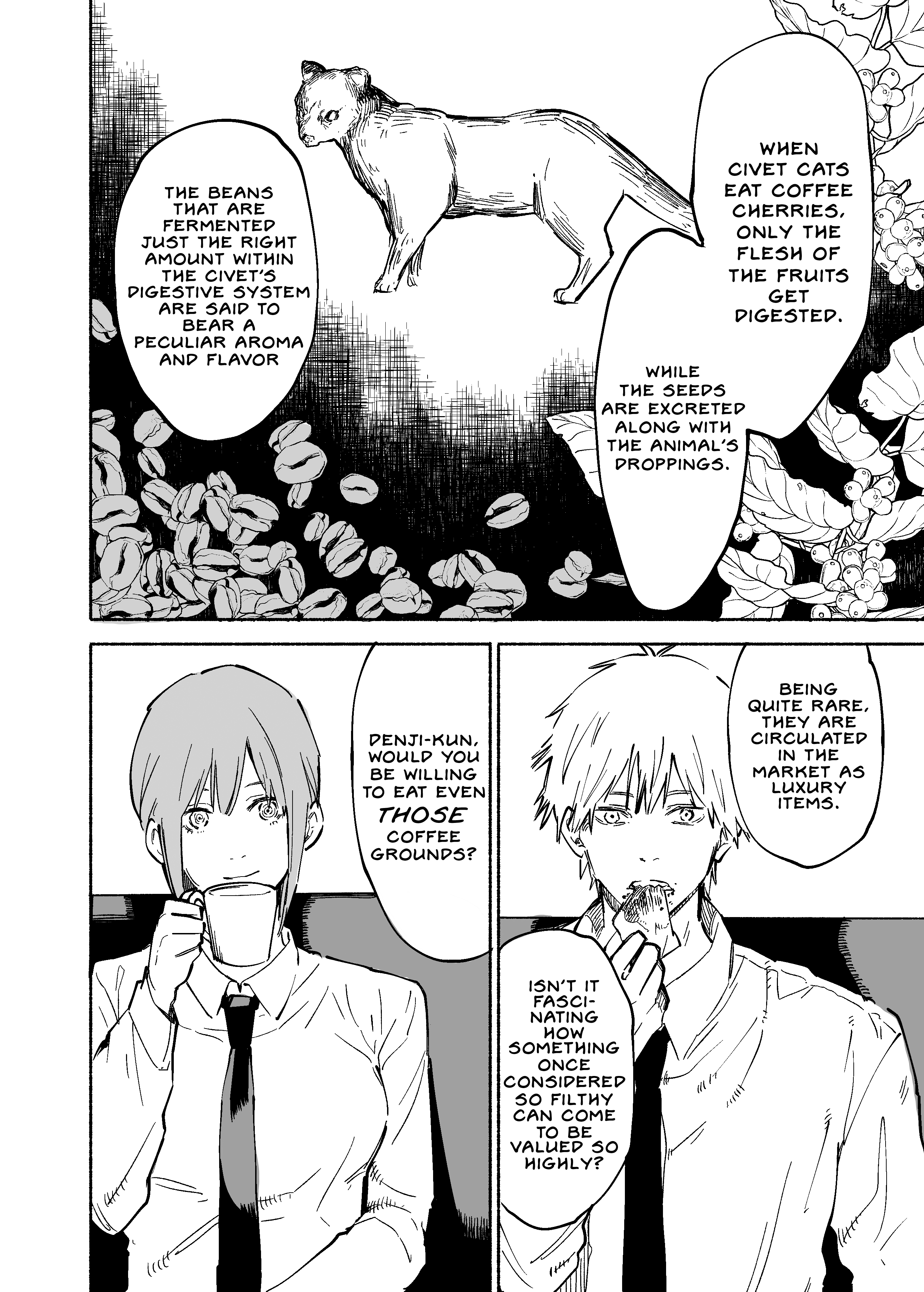 Chainsaw Man - Coffee with Makima-san (Doujinshi) 第3页