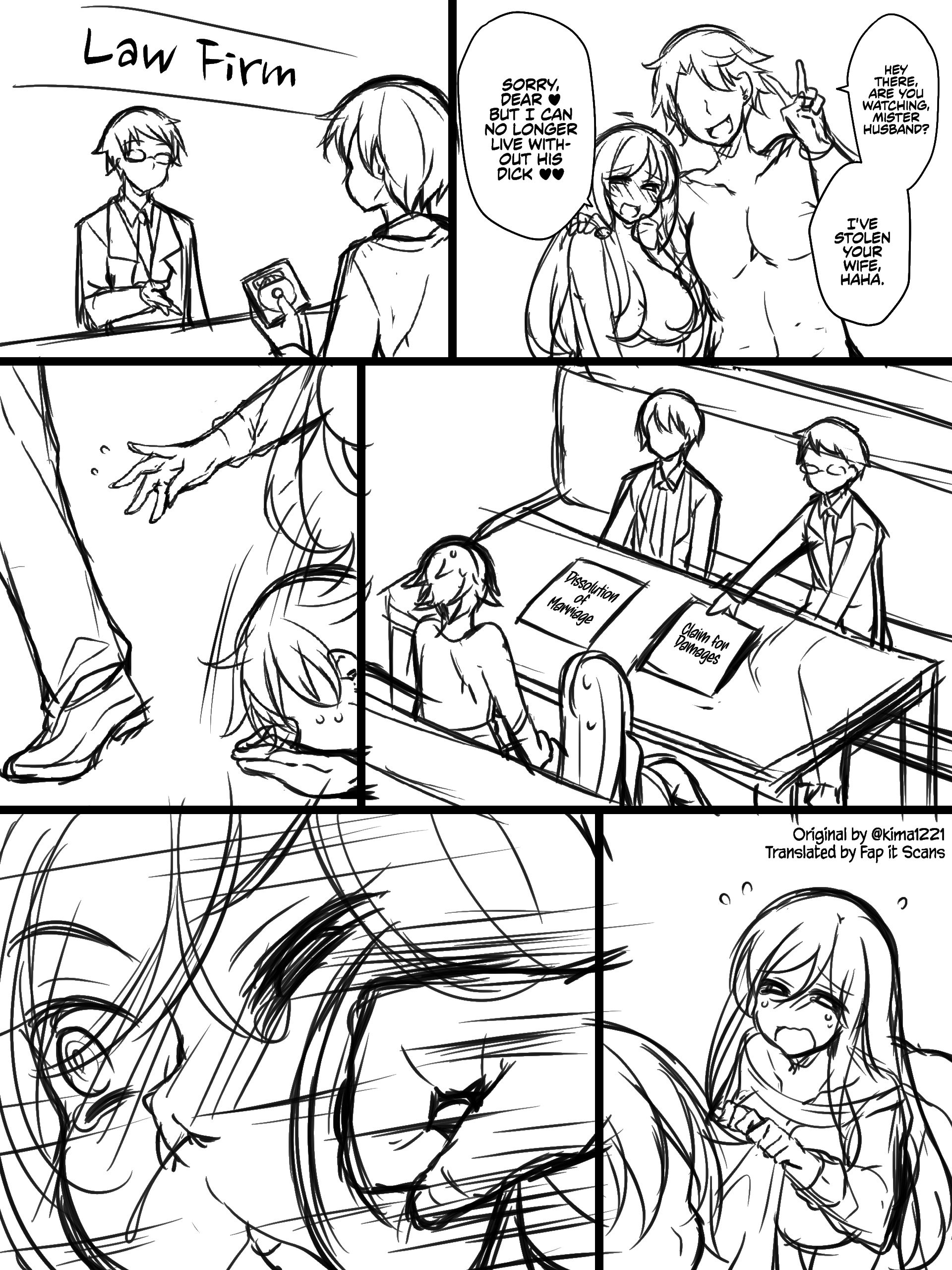 A Cuckolding Manga 第1页