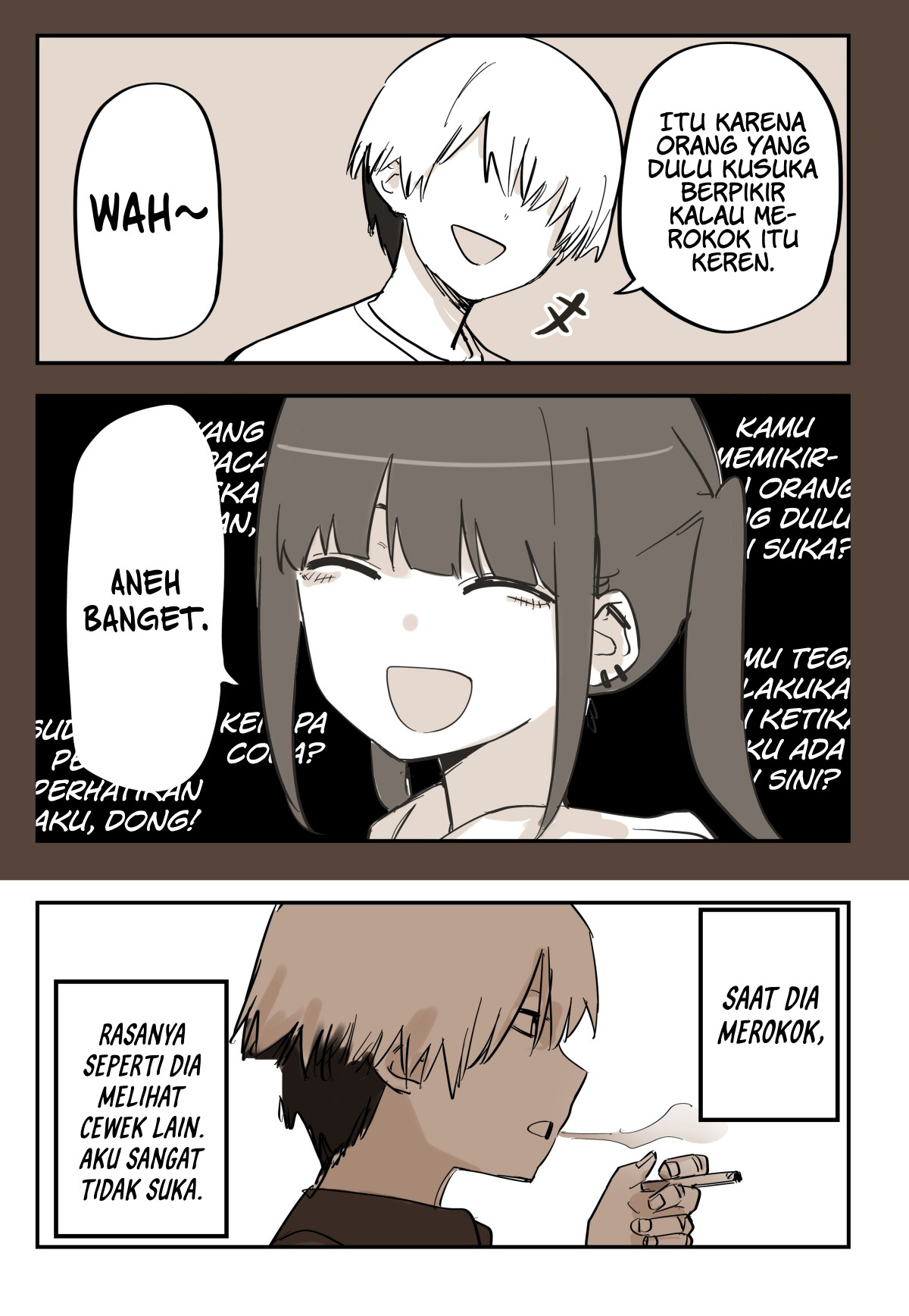 Dakara Watashi wa Tabako ga Kirai Oneshot 第3页