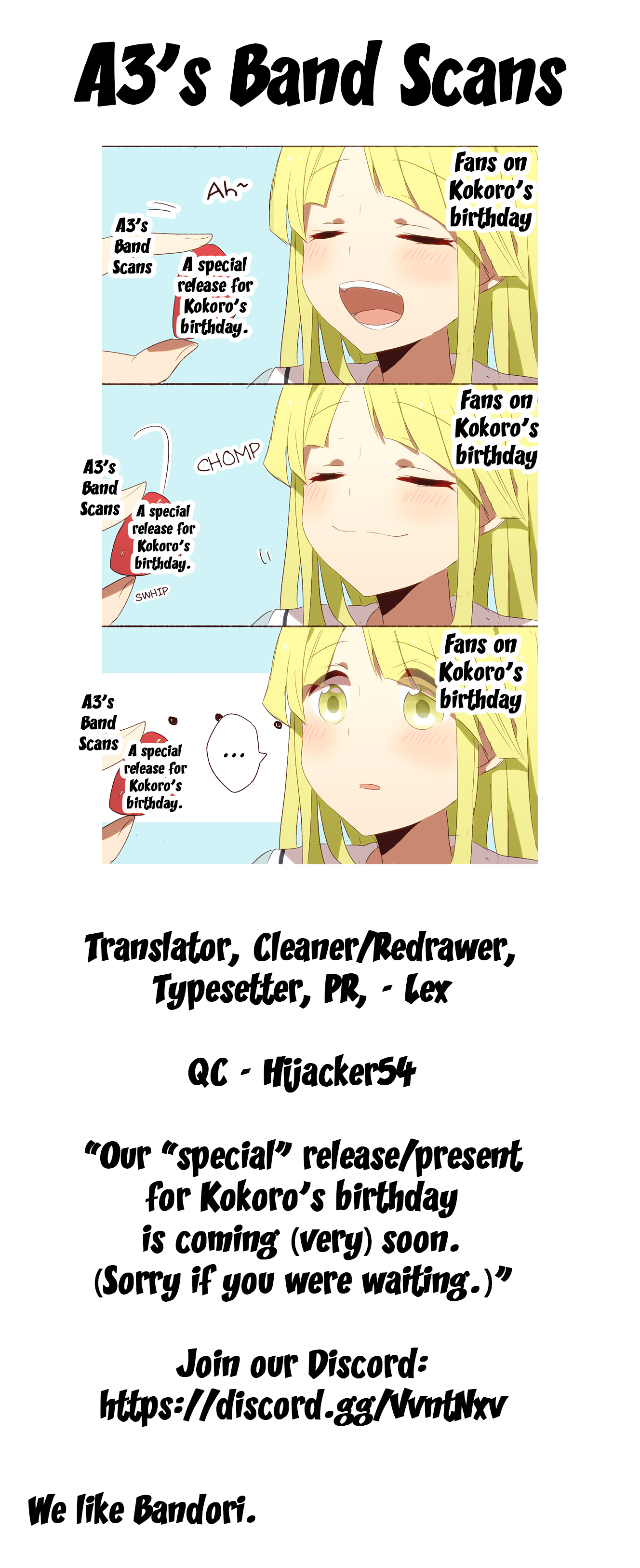 BanG Dream! - Okusawa, Don't Do That... (Doujinshi) 第3页