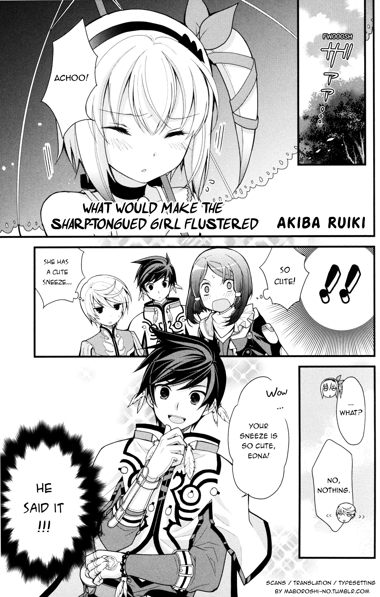 Tales of Zestiria Comic Anthology 第1页