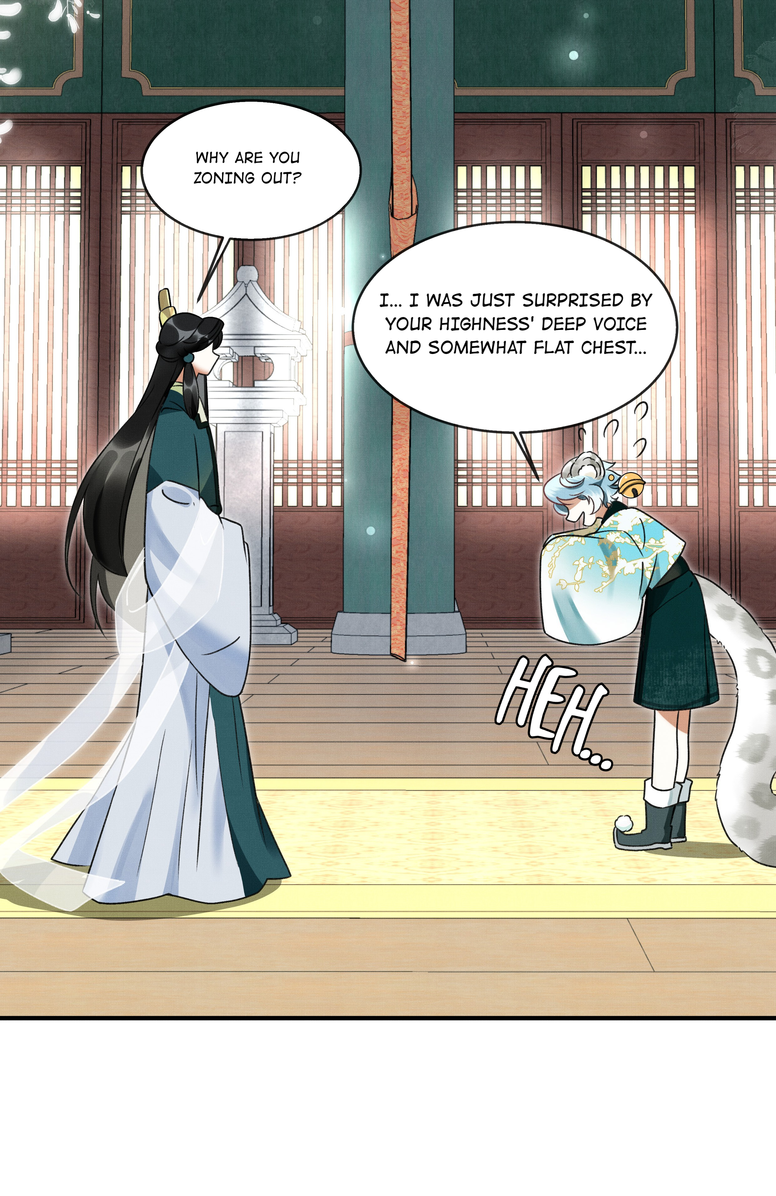 The Tail and Tale of a Snow Leopard Pretty, but Flat-Chested 第21页