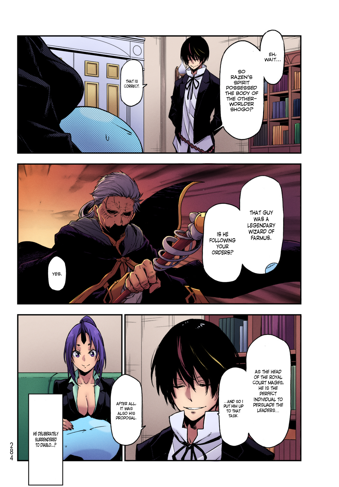 That Time I Got Reincarnated As A Slime (Fan Colored) A Demon and a Plot 第6页