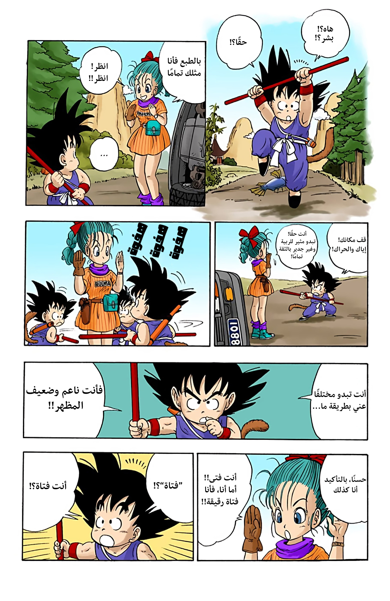 Dragon Ball (Official Colored) بولما وسون غوكو 第15页