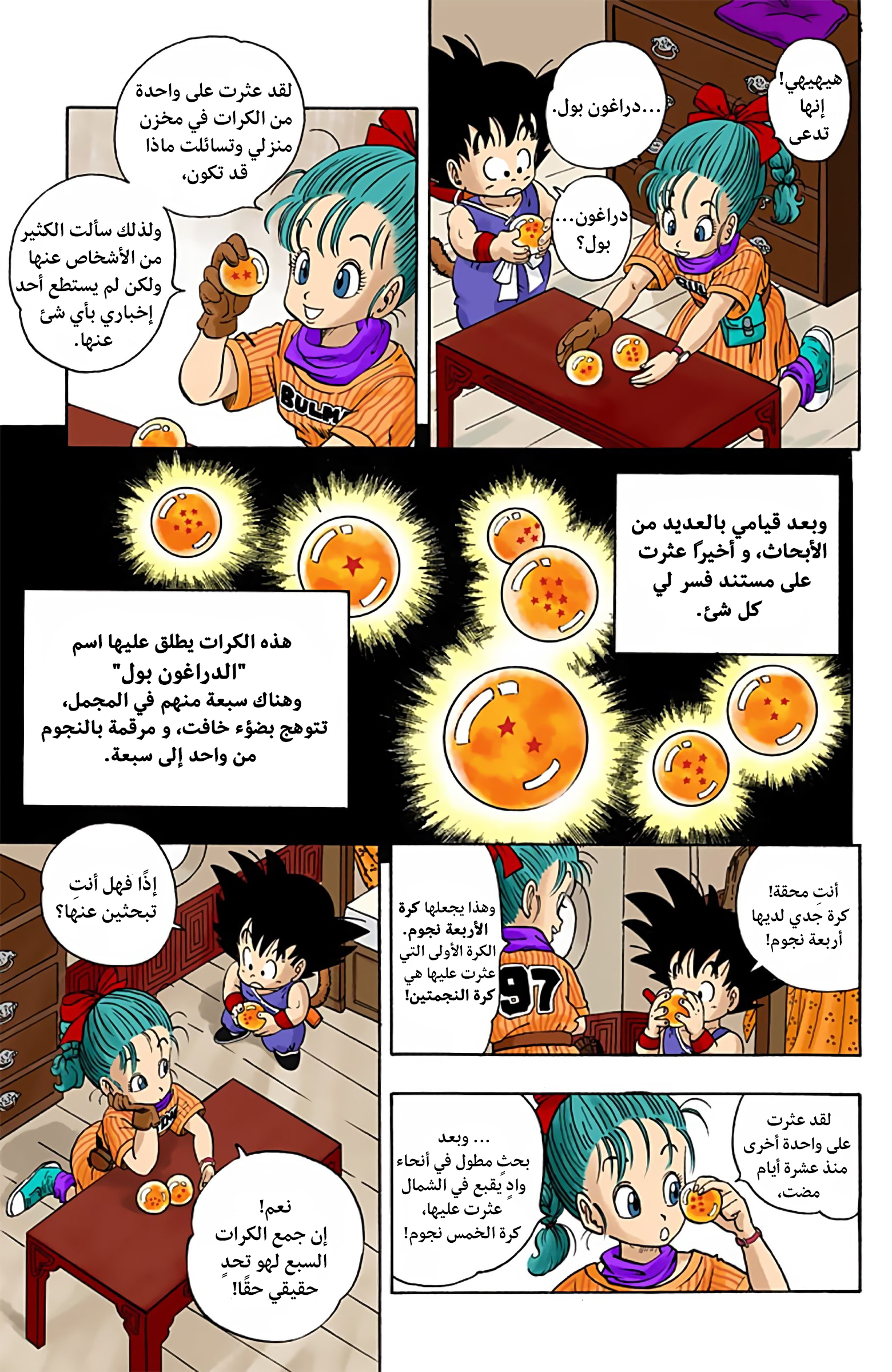 Dragon Ball (Official Colored) بولما وسون غوكو 第19页