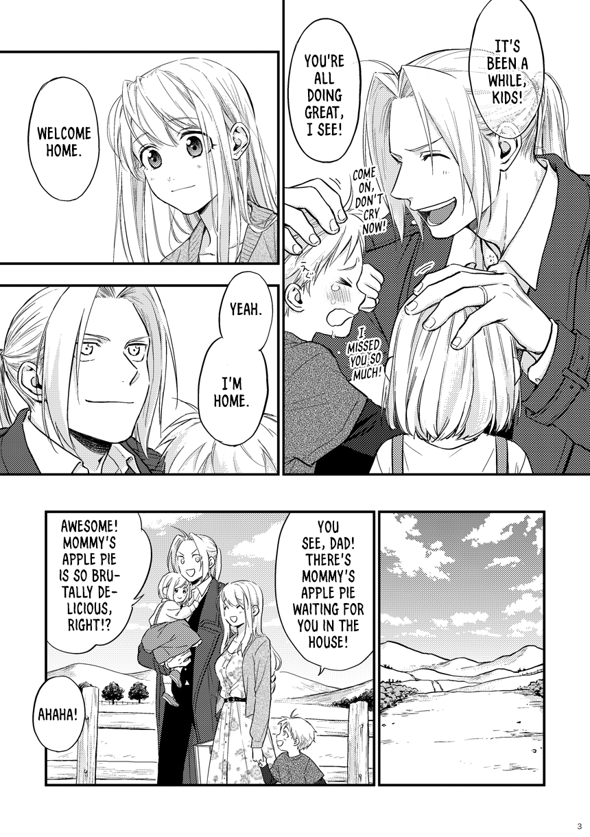 Fullmetal Alchemist - A Father's Feeling (Doujinshi) 第3页