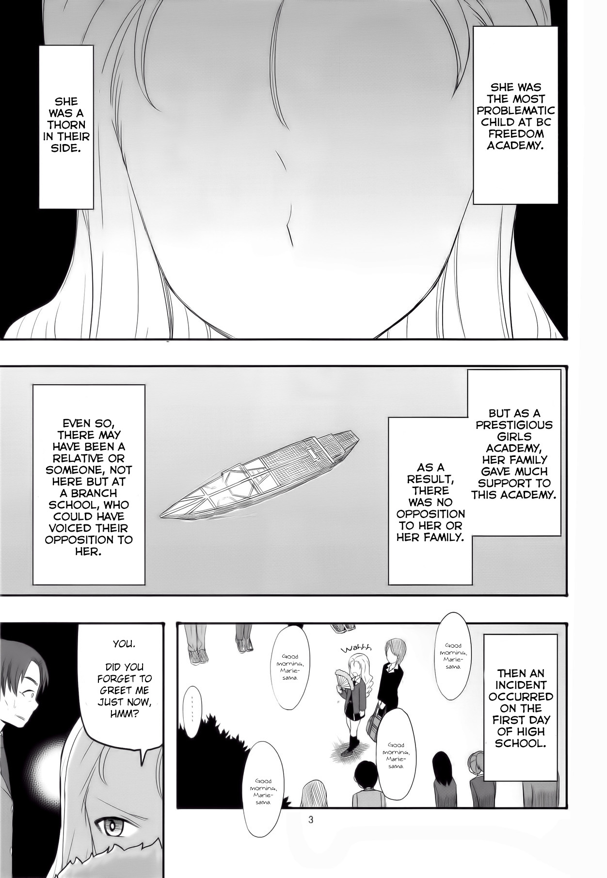 GIRLS und PANZER - Aishiteimasu, Marie-sama (Doujinshi) 第2页