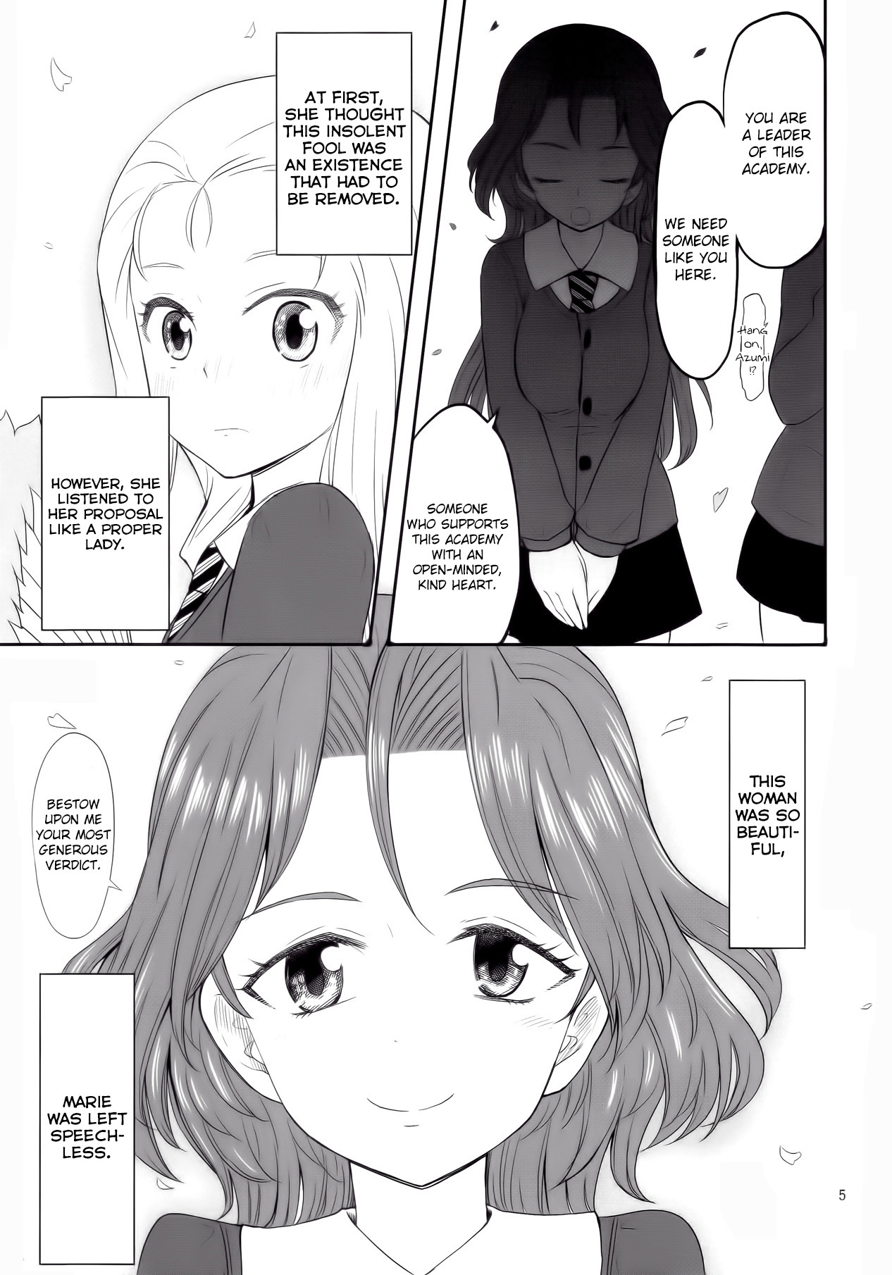 GIRLS und PANZER - Aishiteimasu, Marie-sama (Doujinshi) 第4页