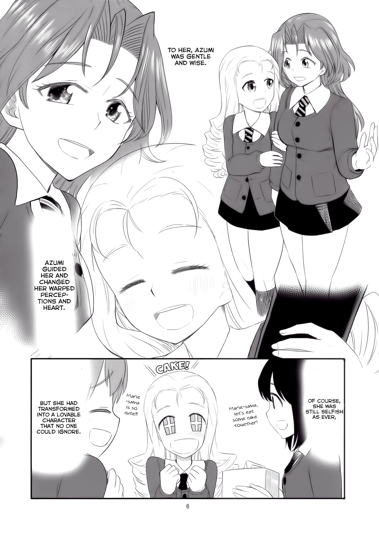 GIRLS und PANZER - Aishiteimasu, Marie-sama (Doujinshi) 第5页