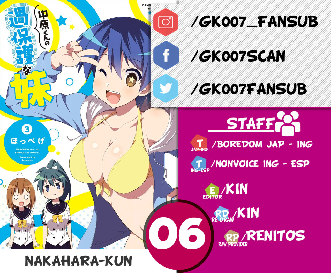 Nakahara-kun no Kahogo na Imouto Vol. 1 Ch. 6 第1页