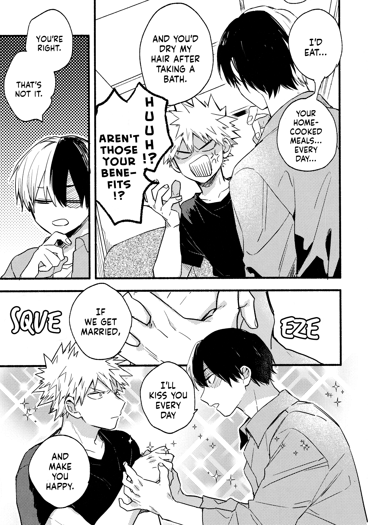 Cheers! - Shouto x Katsuki Marriage Anthology Today's Proposal 第11页