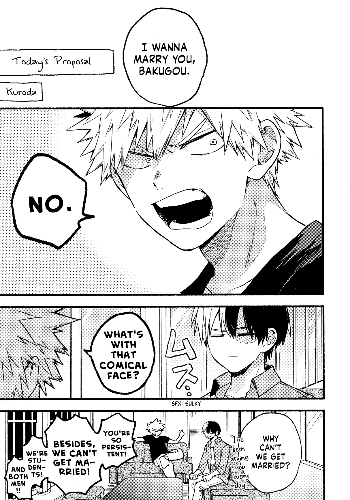 Cheers! - Shouto x Katsuki Marriage Anthology Today's Proposal 第9页