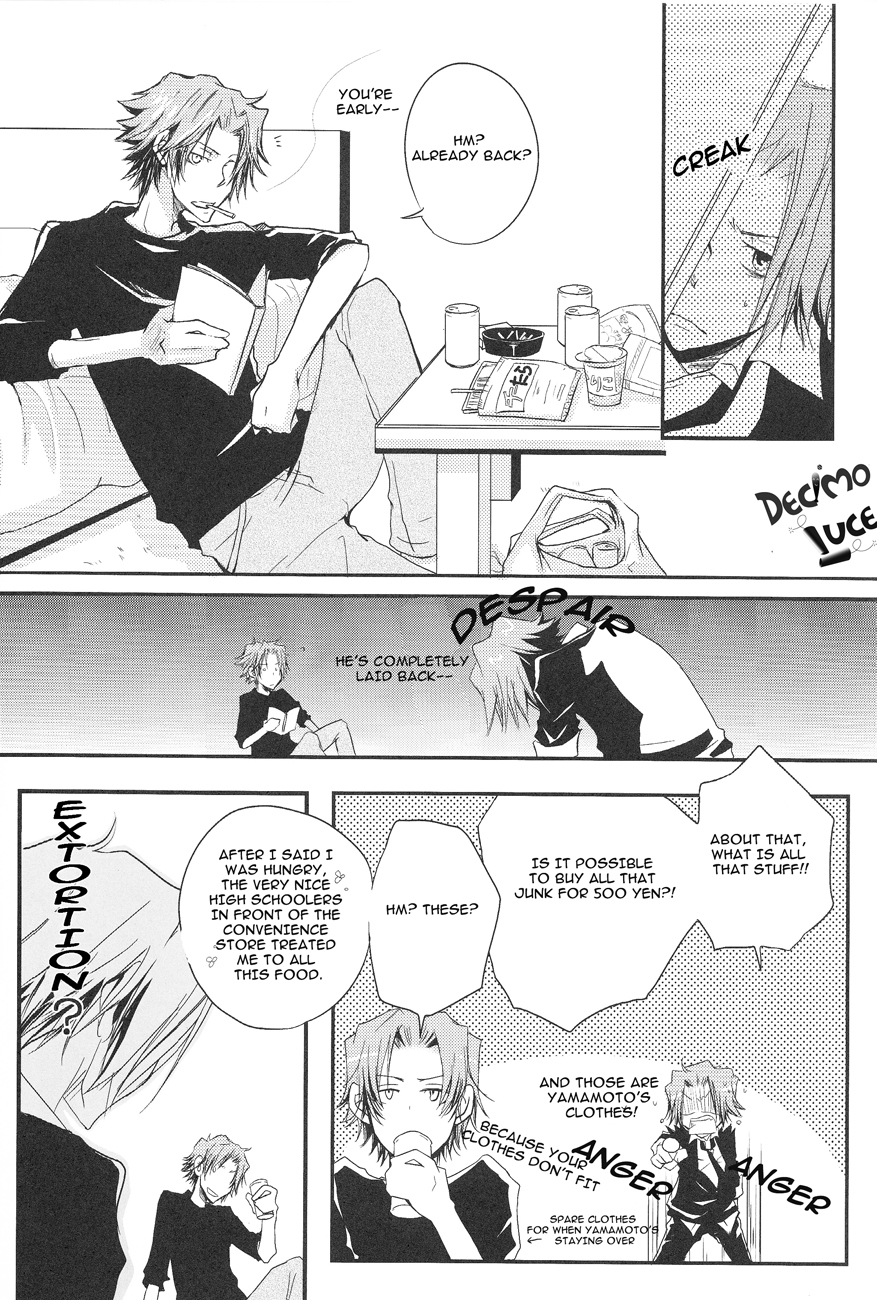 Katekyo Hitman Reborn! - Overexcited? (Doujinshi) 第8页