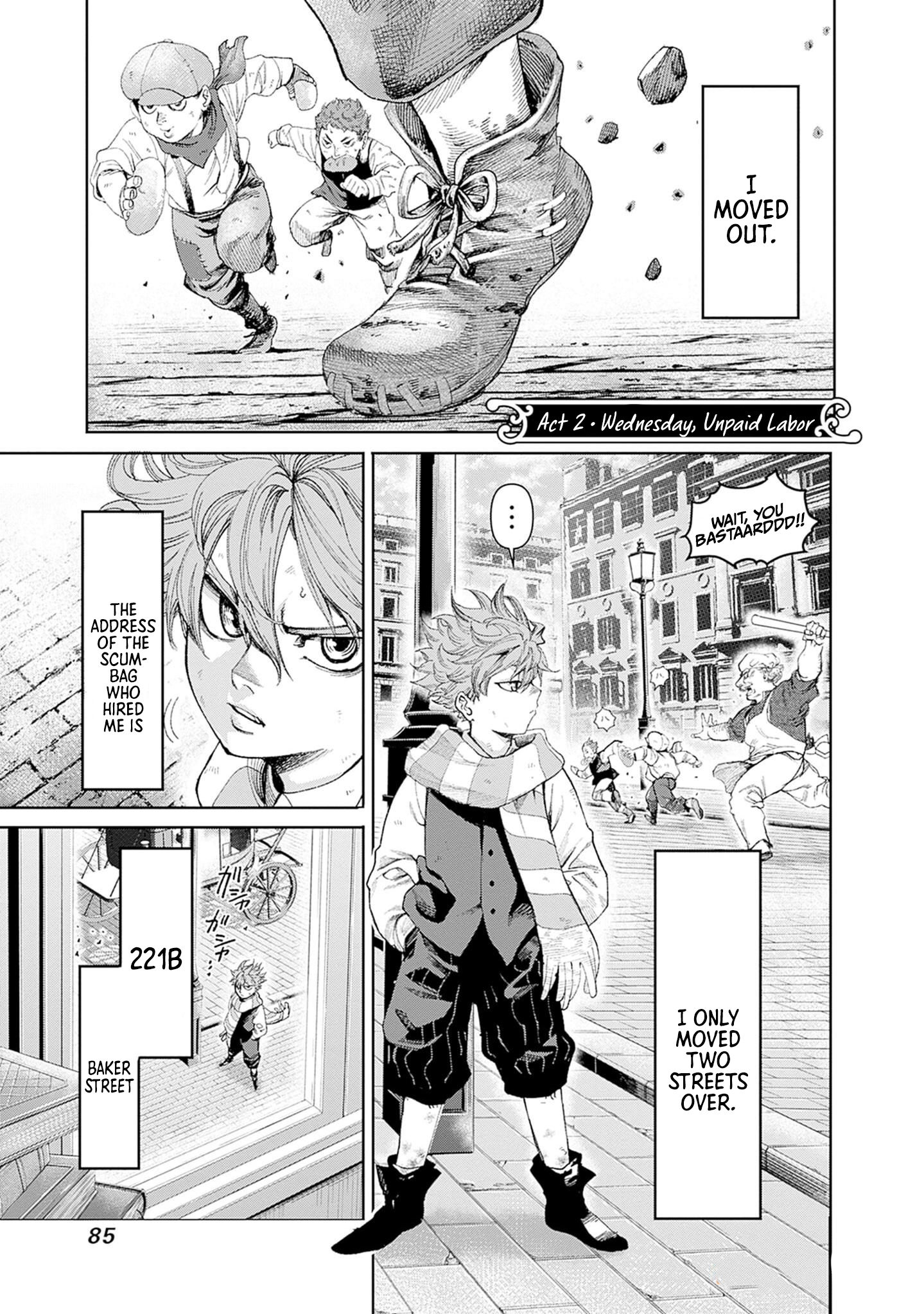 Gas-tou Norainu Tanteidan Wednesday, Unpaid Labor 第1页