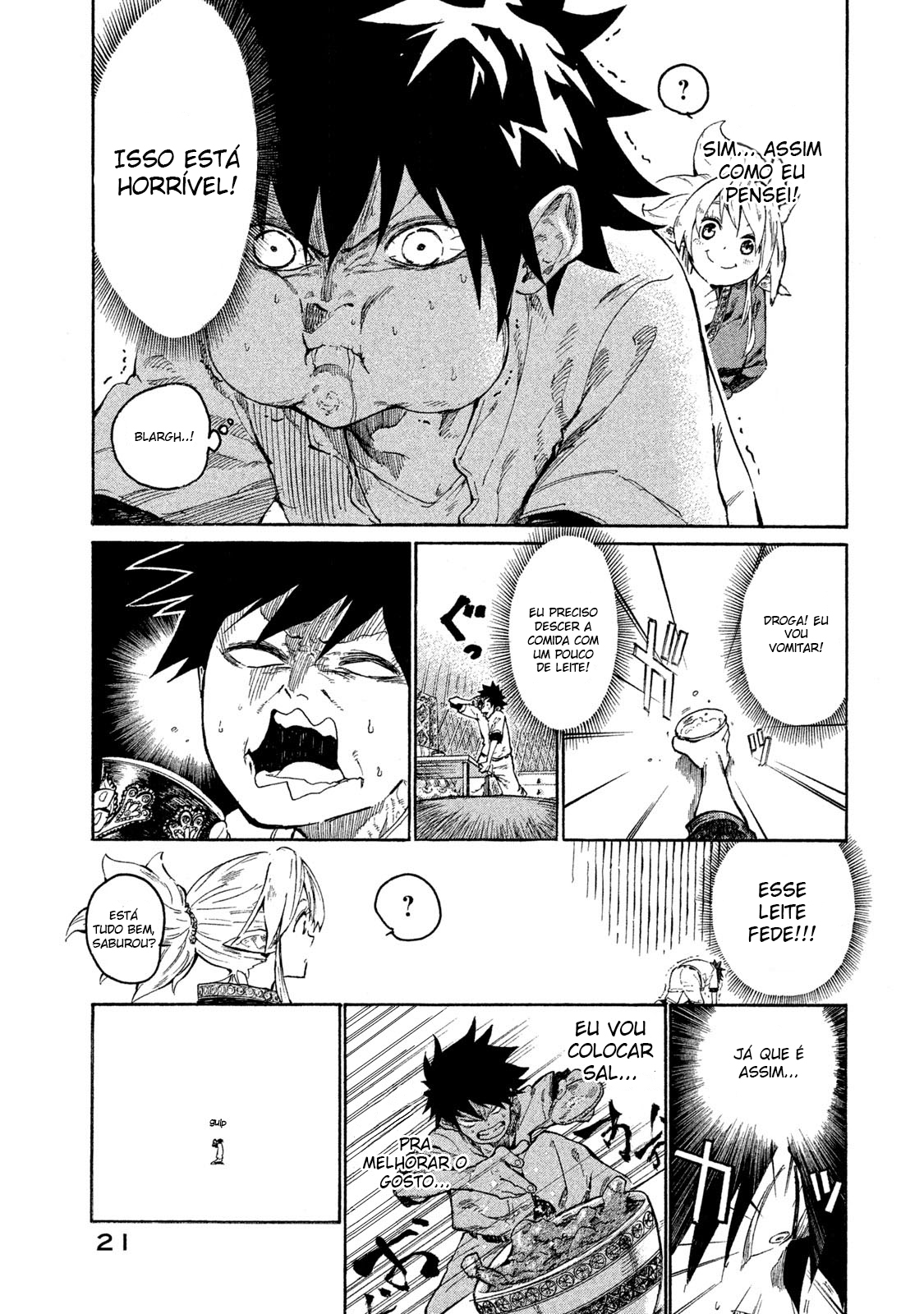 Mazumeshi Elf to Yuuboku gurashi A porta que leva as campinas 第20页