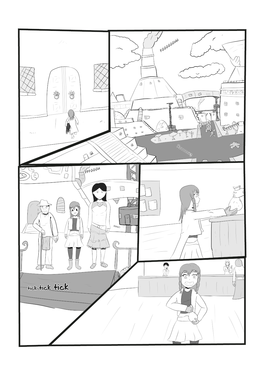 One Story of Hunters Una noche en la ciudad 第3页