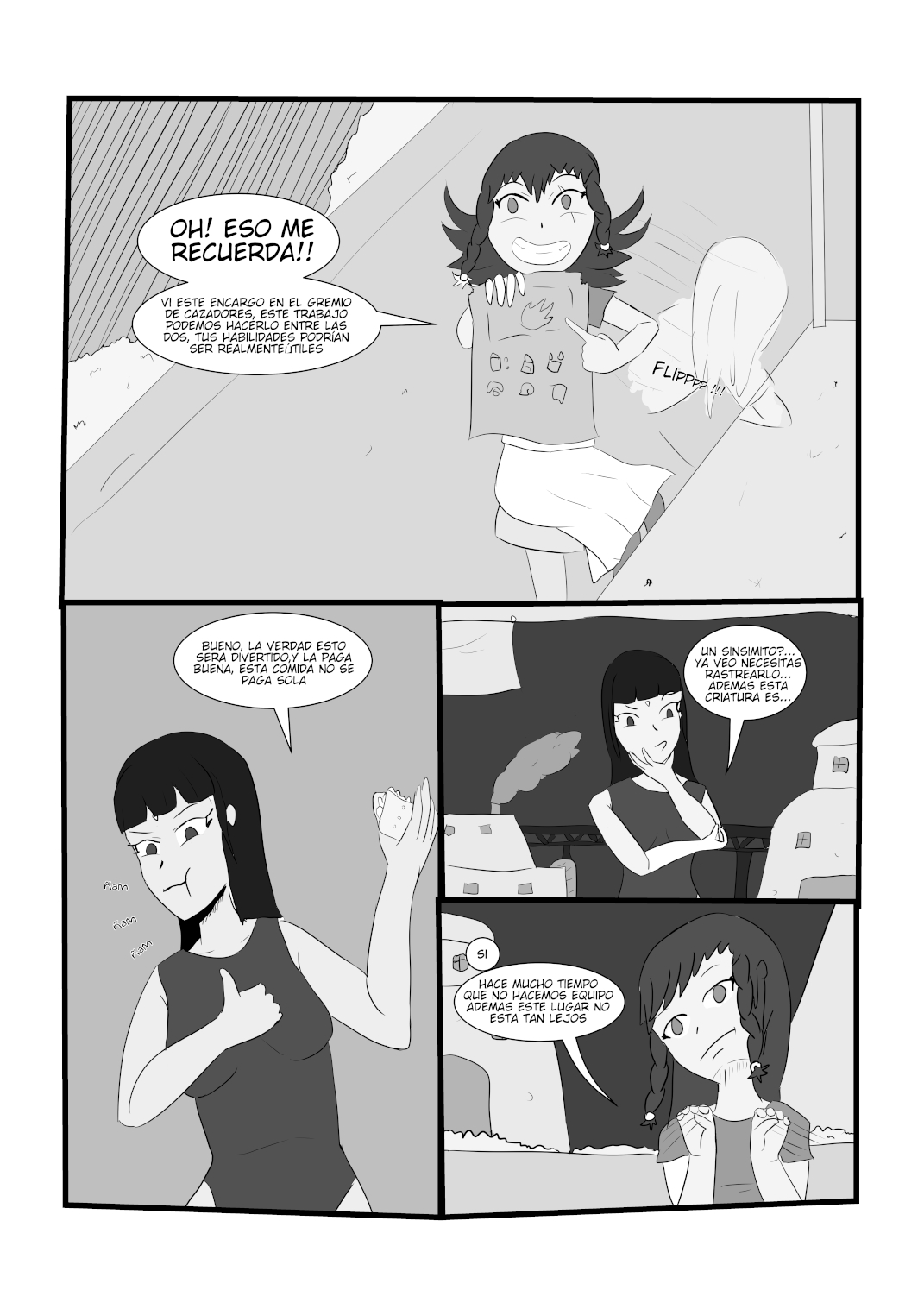 One Story of Hunters Una noche en la ciudad 第8页