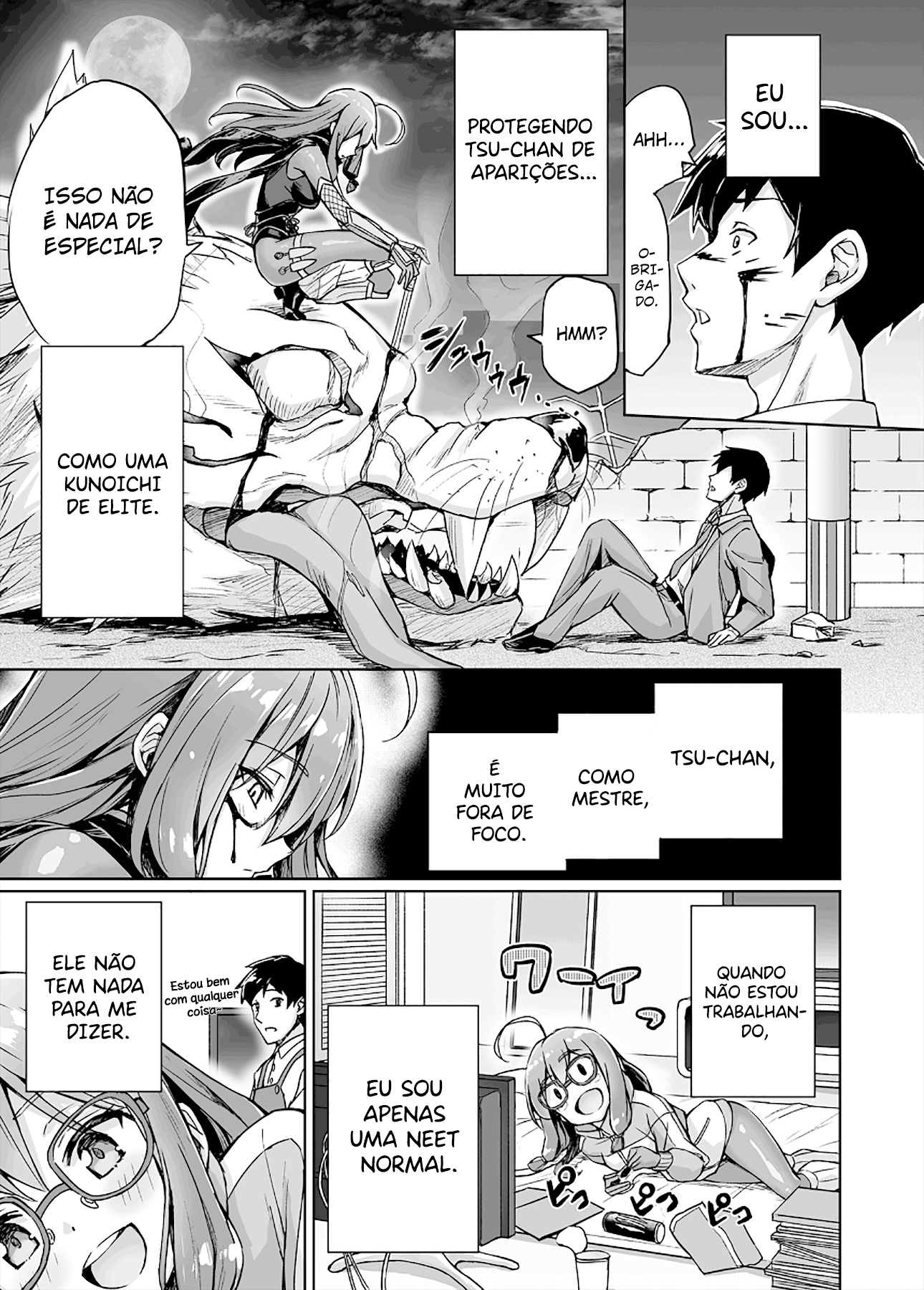 NEET de Otaku na Kunoichi to naze ka Dousei hajimemashita Ch. 2 第2页