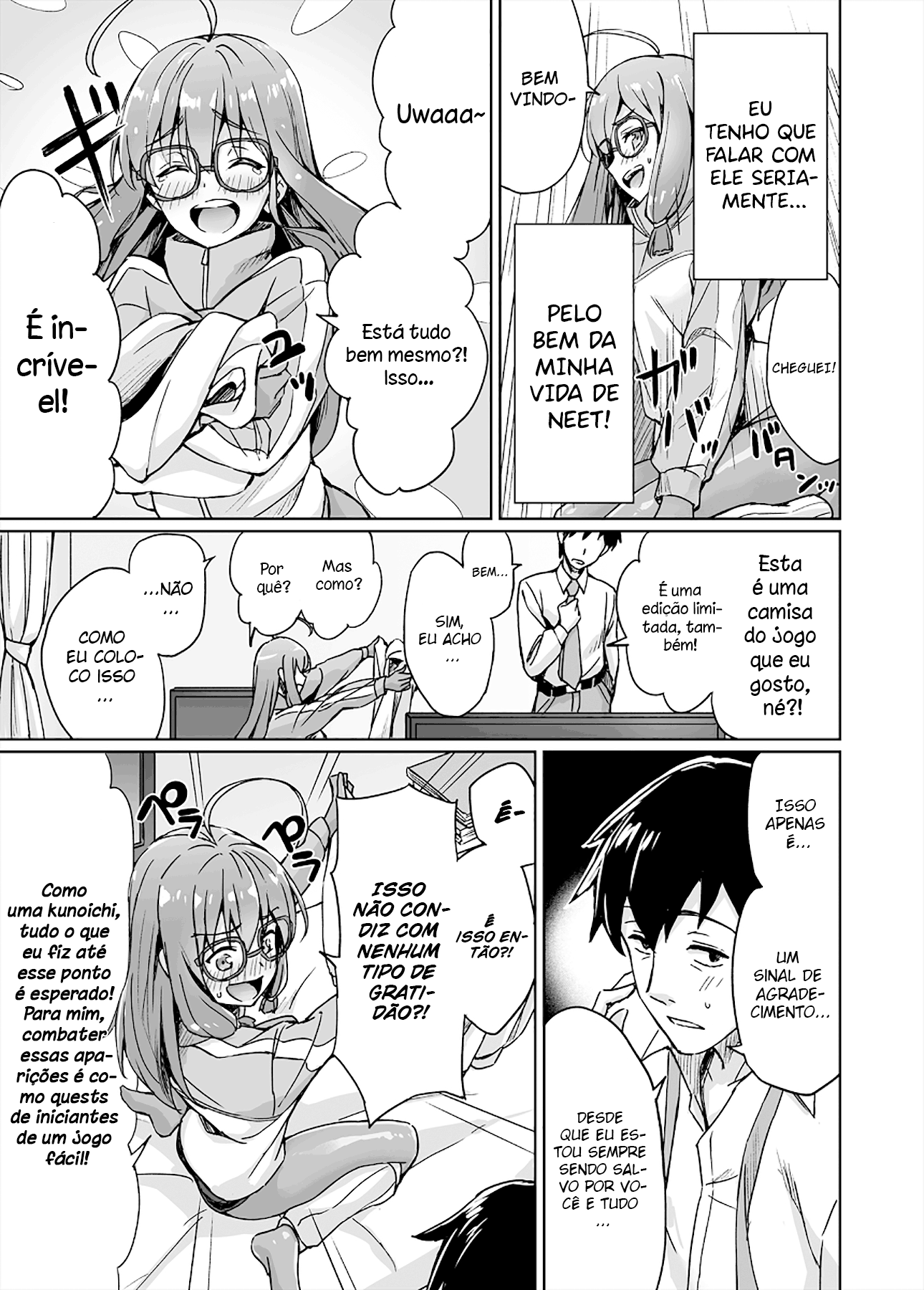 NEET de Otaku na Kunoichi to naze ka Dousei hajimemashita Ch. 2 第4页