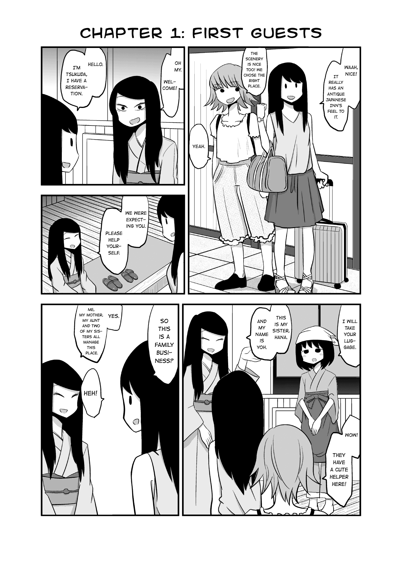 Yuri Natsu -Kagaya Inn- First Guests 第1页