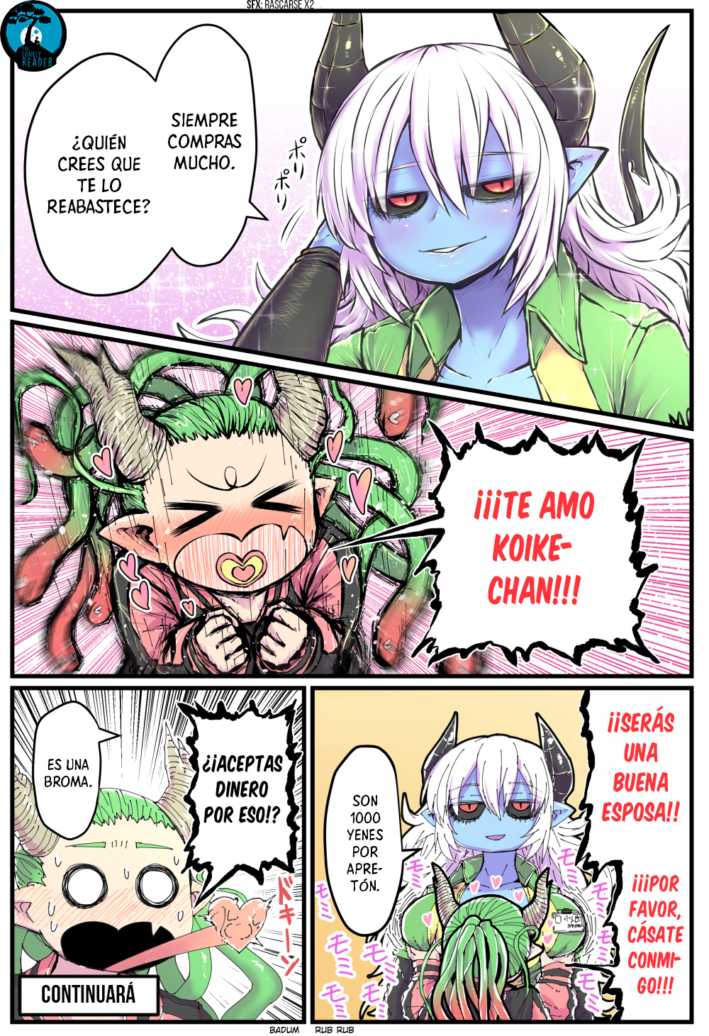 A Blue-Skinned Convenience Store Worker and Her Pals 第5页