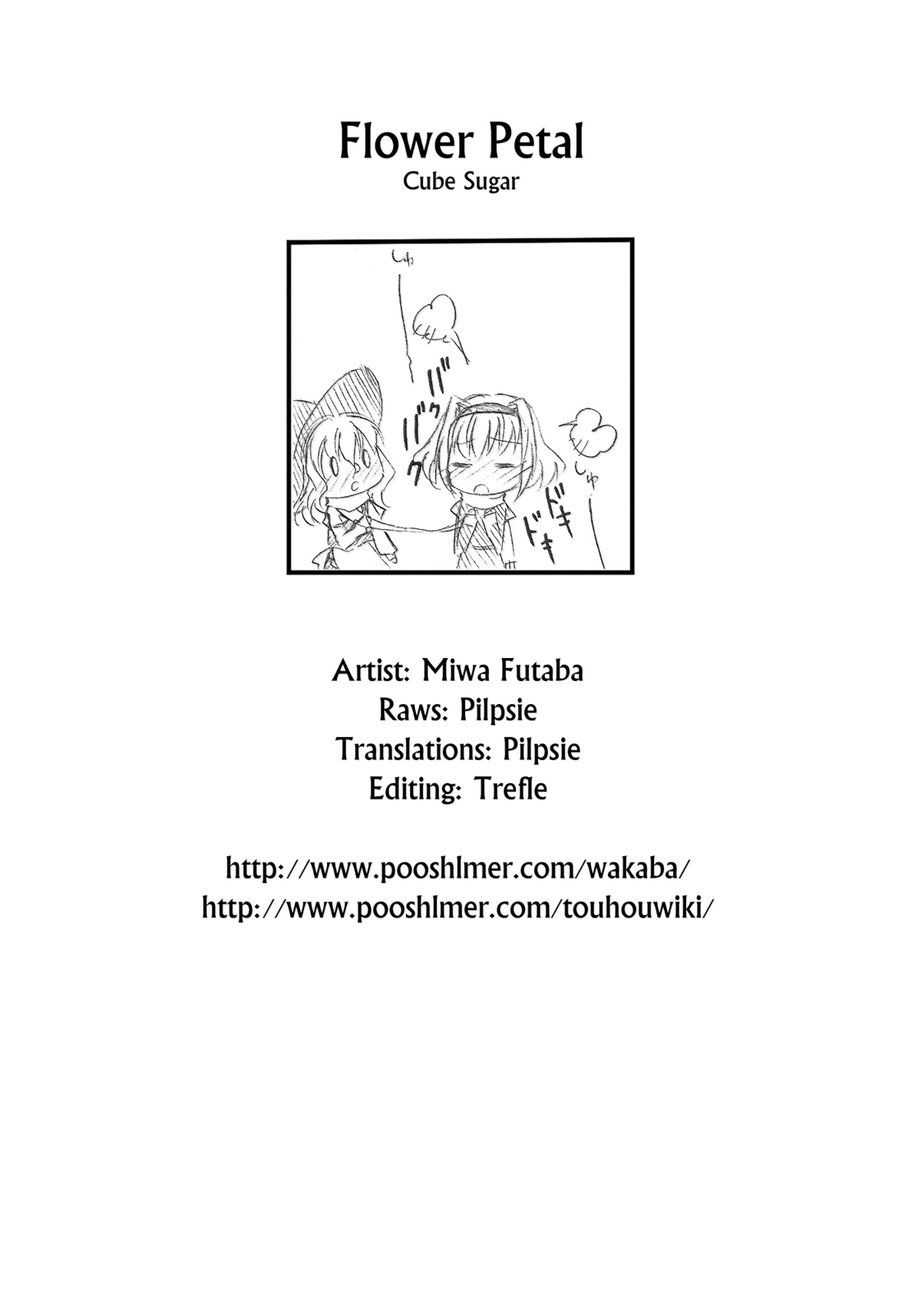 Touhou - Hana Hitohira (Doujinshi) Oneshot 第11页