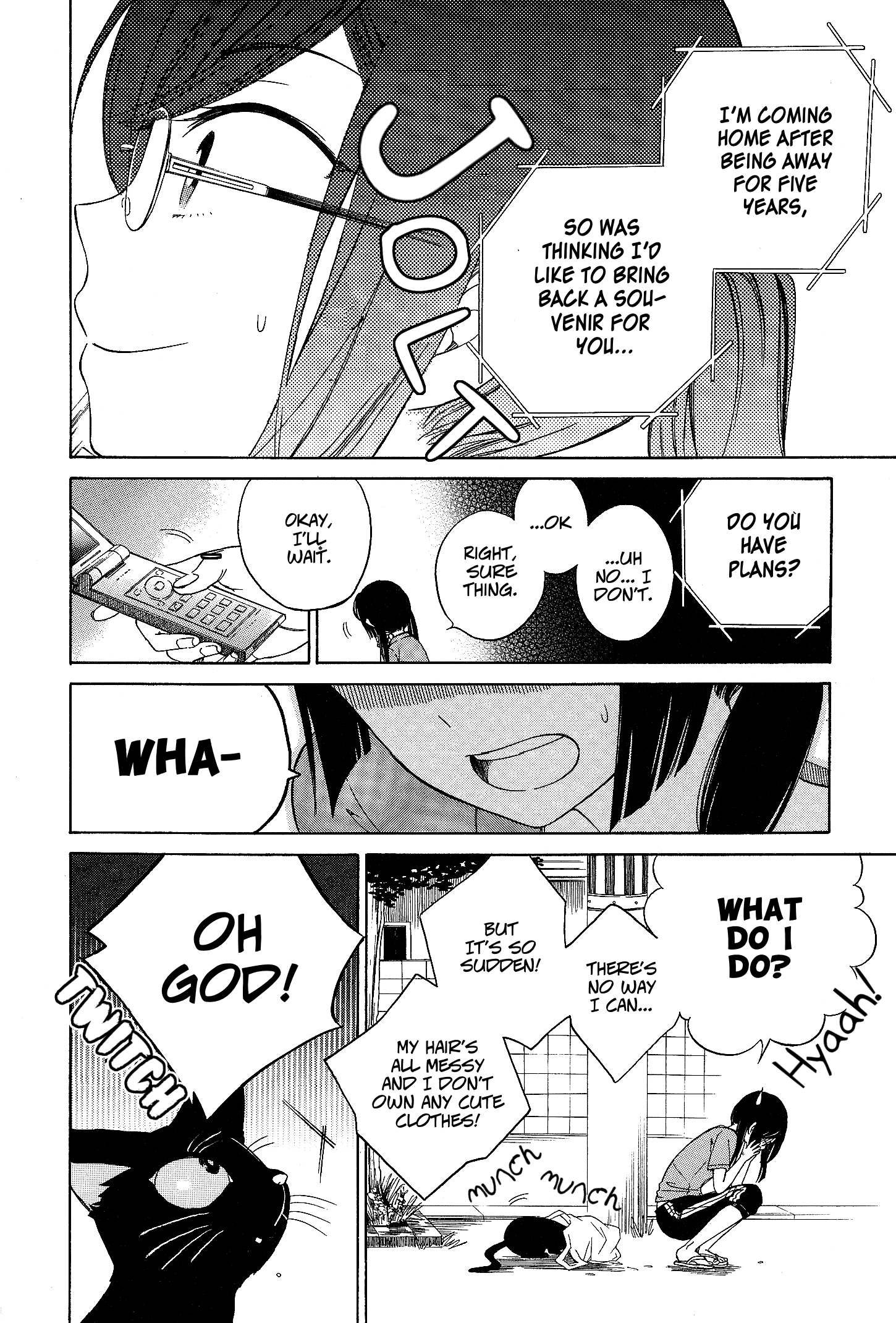 Yoiko-san to Furyou Sensei Hnata and the Black Cat 第4页
