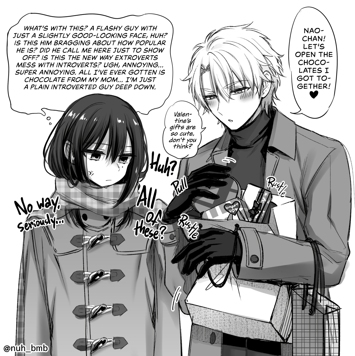 Beginner Crossdresser ♂ and Valentine's Day 第1页