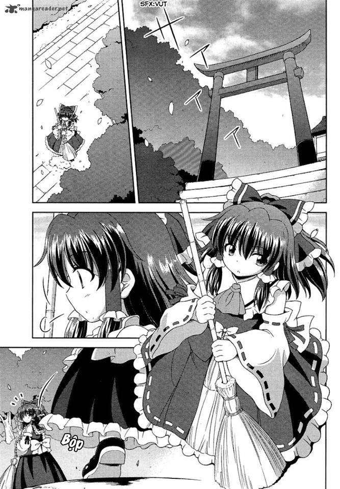 Touhou Sangetsusei ~ Oriental Sacred Place. phía sau thần xã (phần 1 ) 第3页