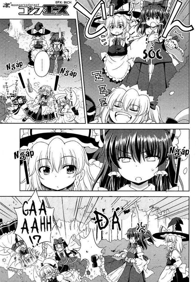 Touhou Sangetsusei ~ Oriental Sacred Place. phía sau thần xã (phần 1 ) 第7页
