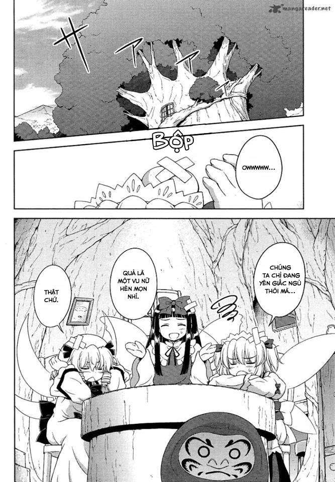 Touhou Sangetsusei ~ Oriental Sacred Place. phía sau thần xã (phần 1 ) 第10页