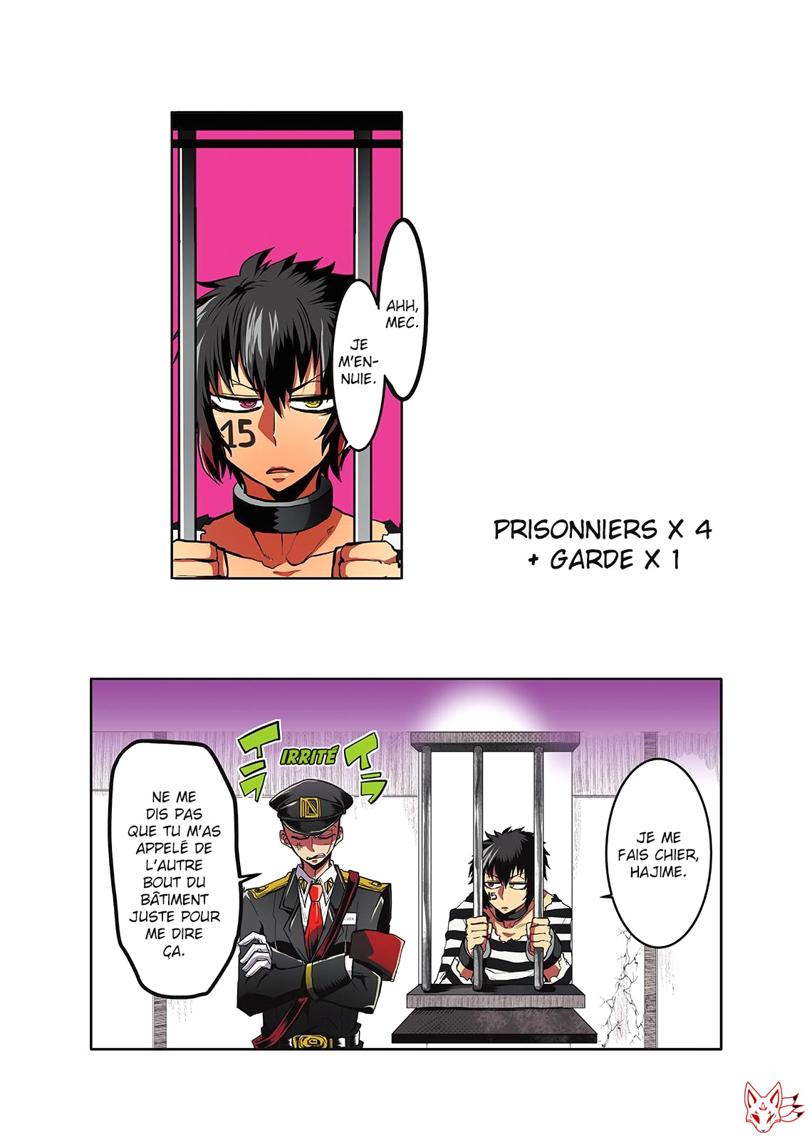 Nanbaka Prisonniers ×4 + Garde ×1 第6页