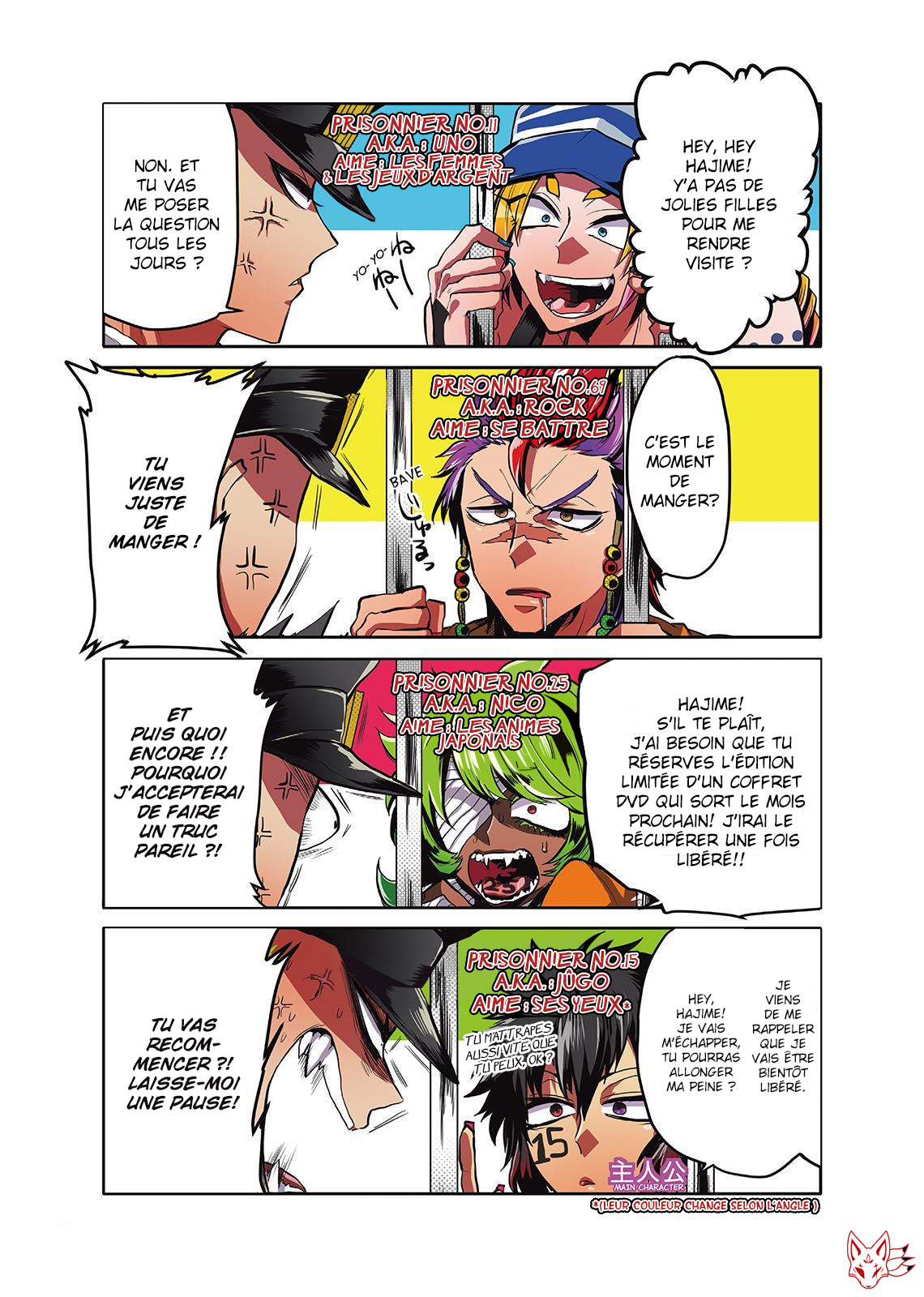 Nanbaka Prisonniers ×4 + Garde ×1 第7页