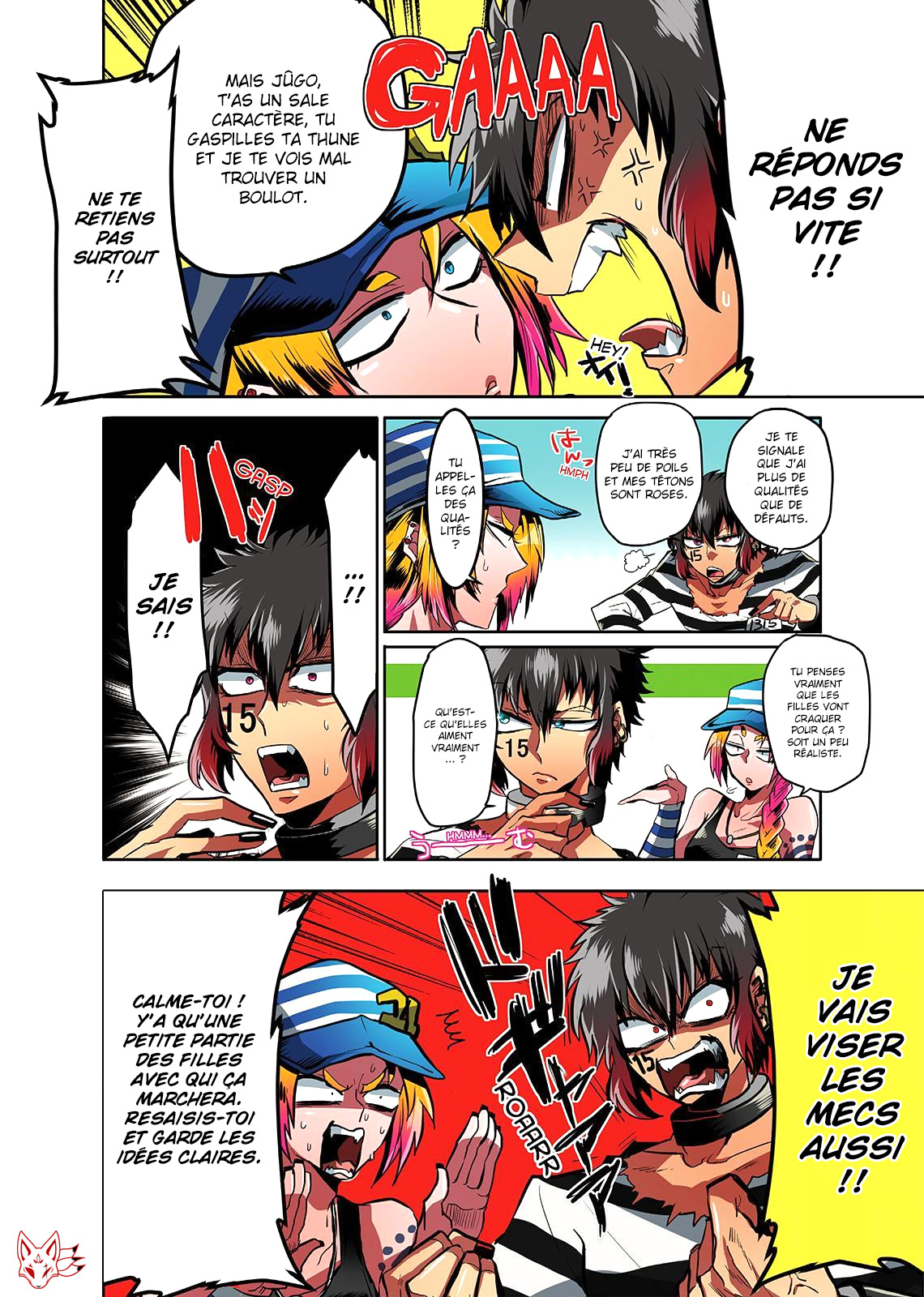 Nanbaka Prisonniers ×4 + Garde ×1 第10页