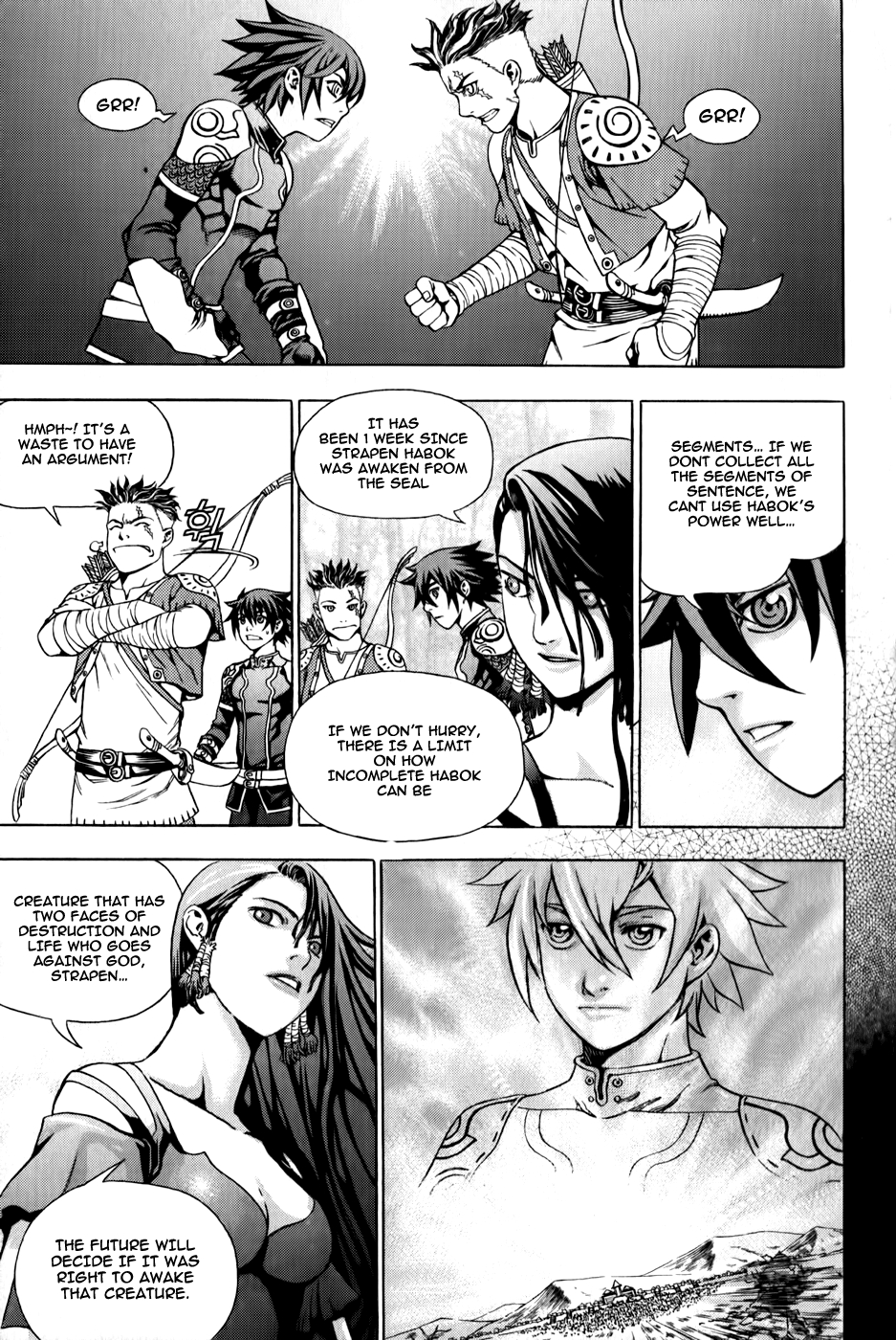 The Record of War in Crodia Feudal Lord, Roje Rushiphen 第14页