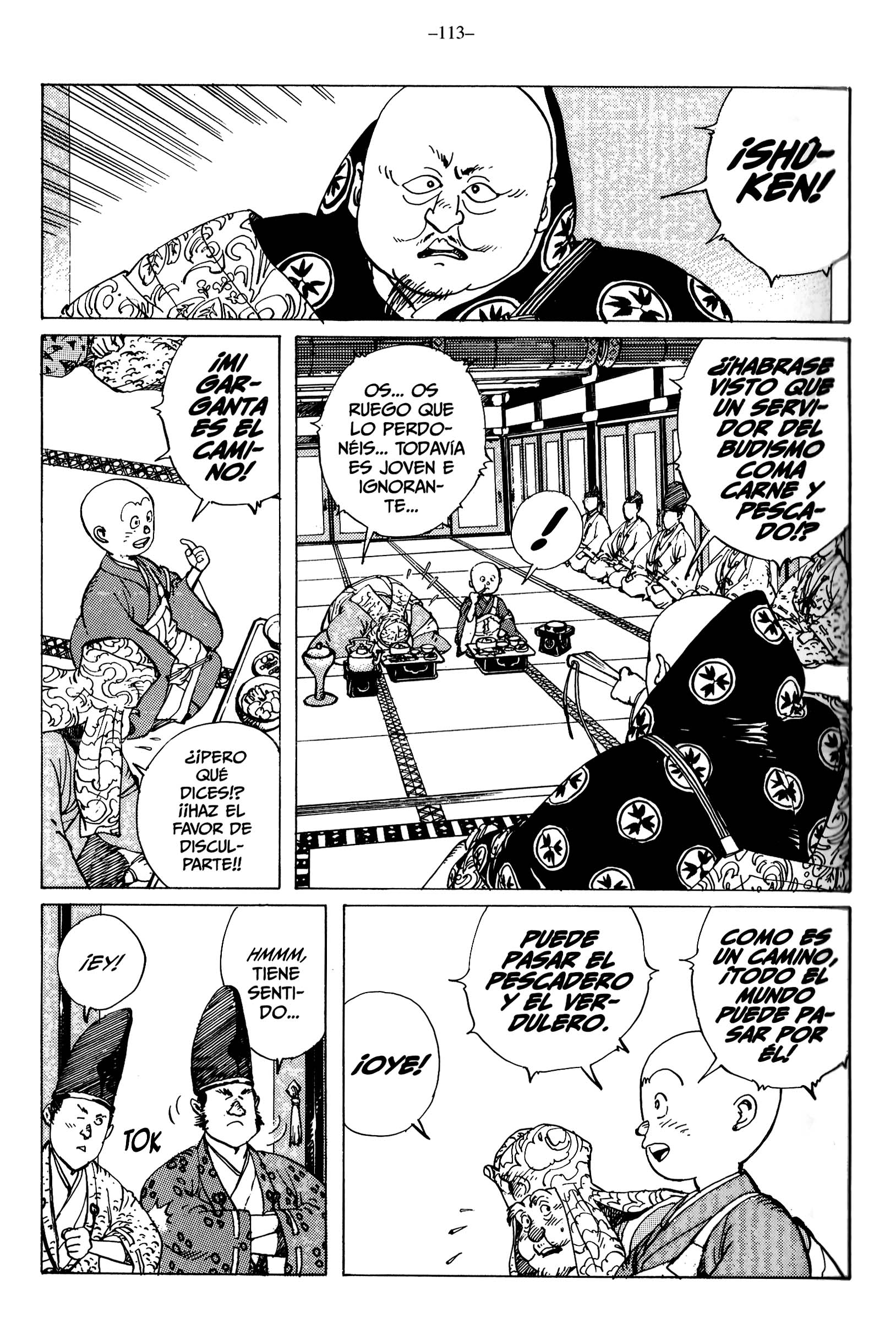 Ikkyu Las cinco montañas y los bosques frondosos 第39页