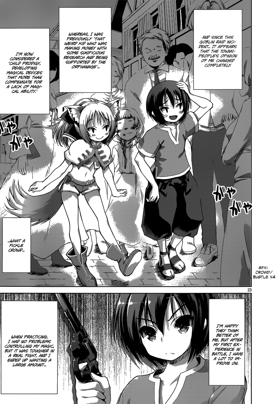 Gun-Ota ga Mahou Sekai ni Tensei shitara, Gendai Heiki de Guntai Harem wo Tsukucchaimashita!? Vol. 1 Ch. 5 第25页