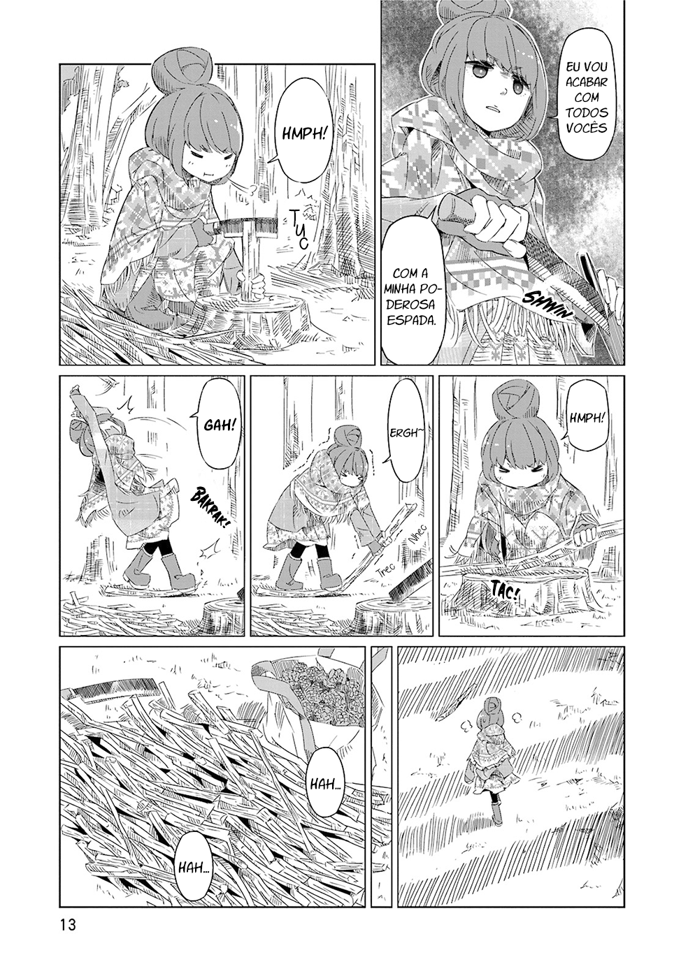 Yuru Camp△ Monte Fuji e o Pote de Lámen 第14页
