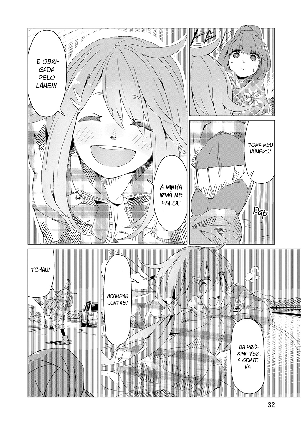 Yuru Camp△ Monte Fuji e o Pote de Lámen 第32页
