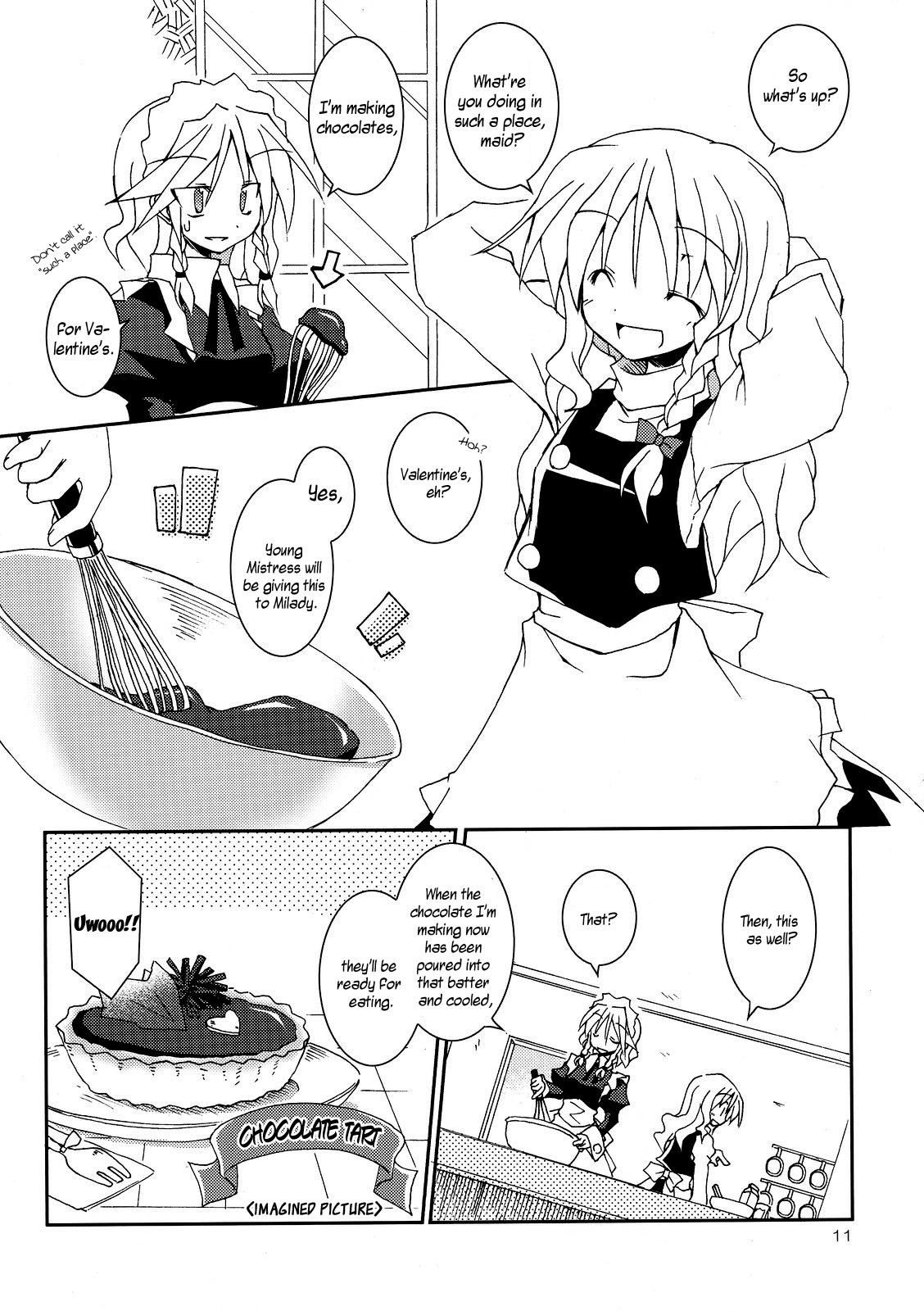 Touhou - Choco Yori mo Nao Amaki Mono!! (Doujinshi) Oneshot 第11页