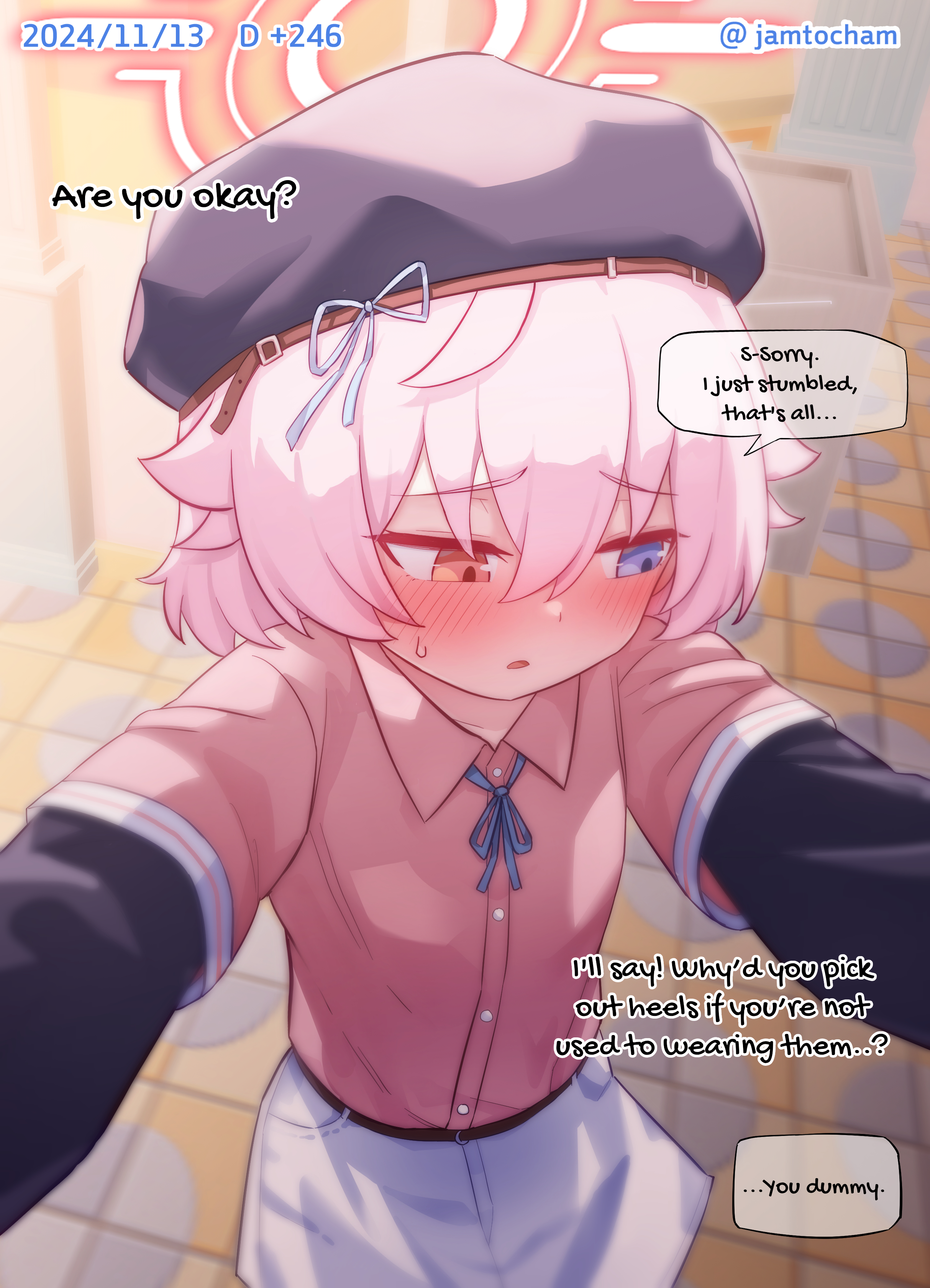 Blue Archive - 1 Hoshino a Day (Doujinshi) 1 Hoshino a Day BONUS - Then and Now 第2页