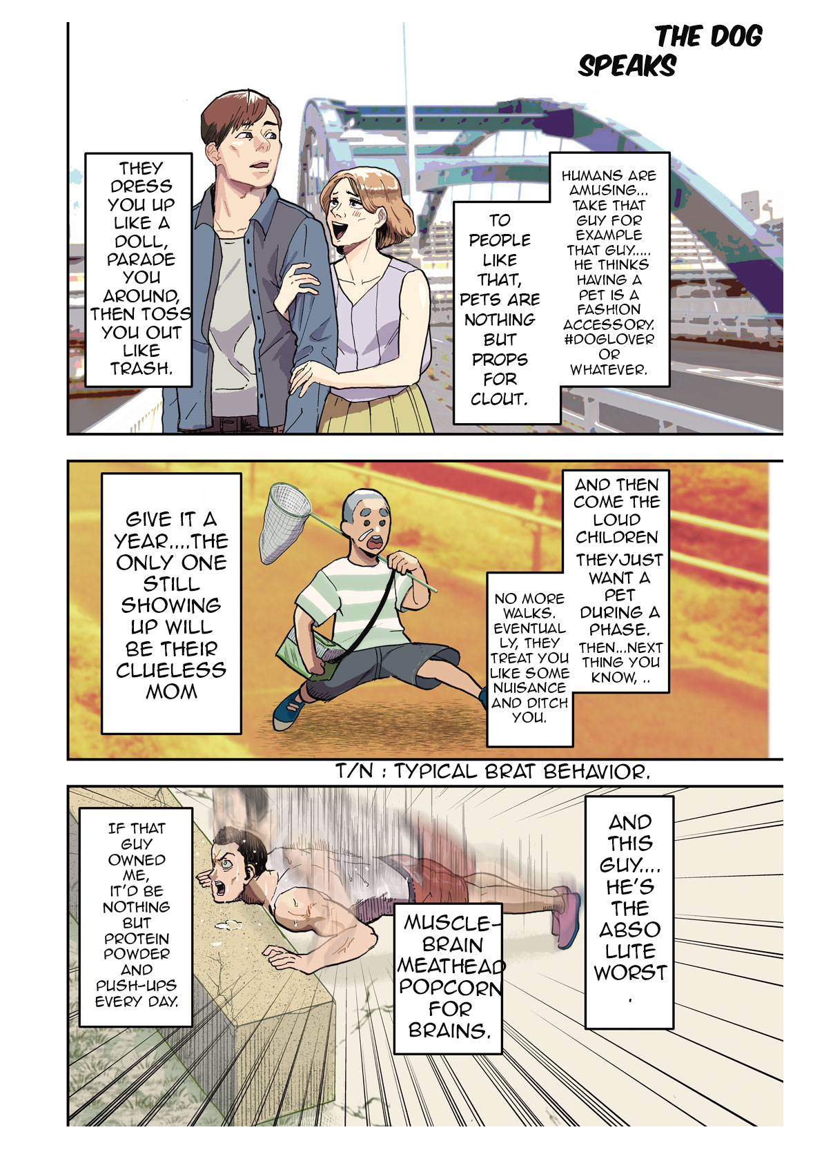 INNU Chapter 1 : A fateful encounter with a dog 第3页