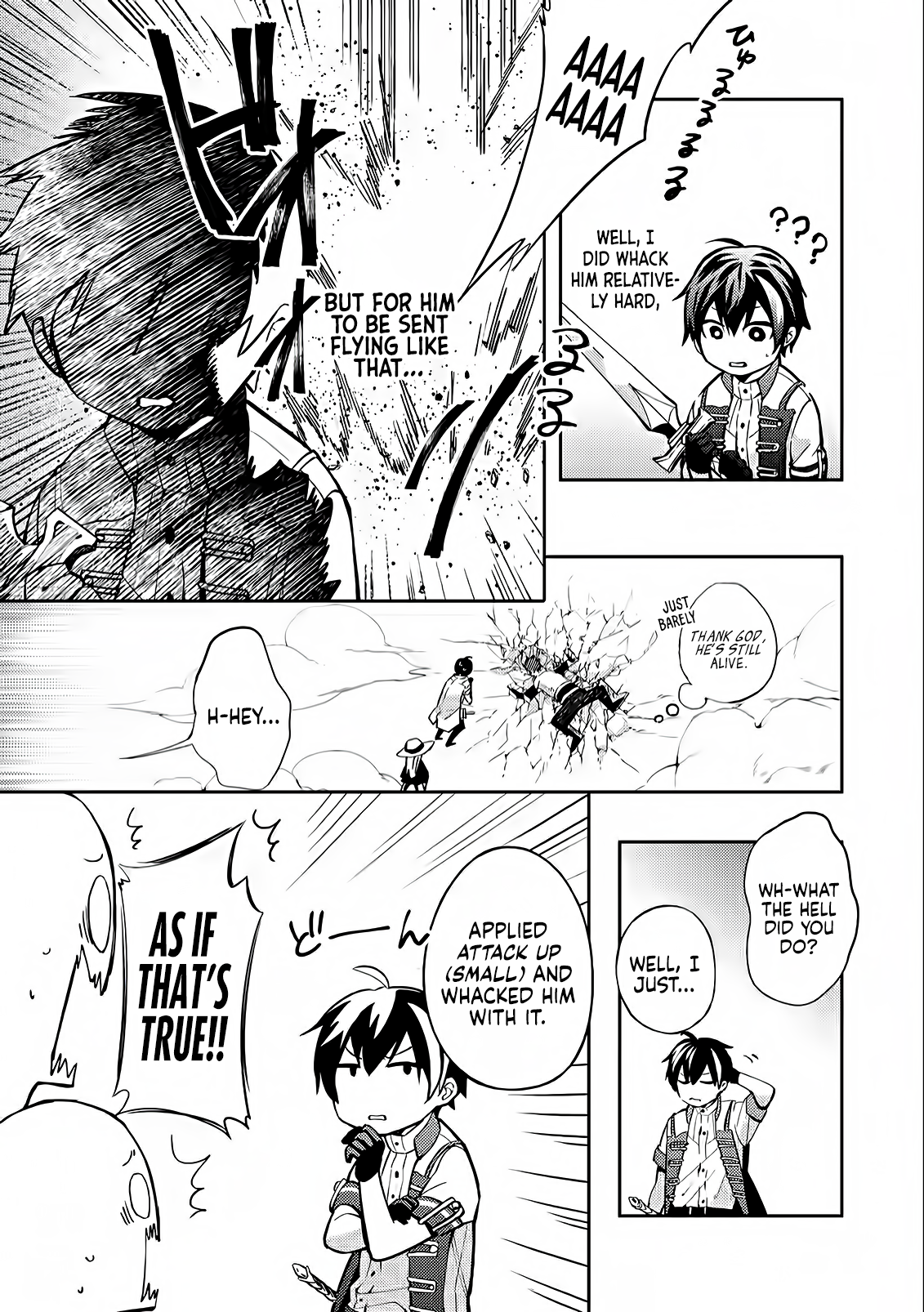Oi, Hazure Skill da to Omowareteita "Cheat Code Sousa" ga Bakemono Sugirun da ga Vol. 1 Ch. 1.3 第4页