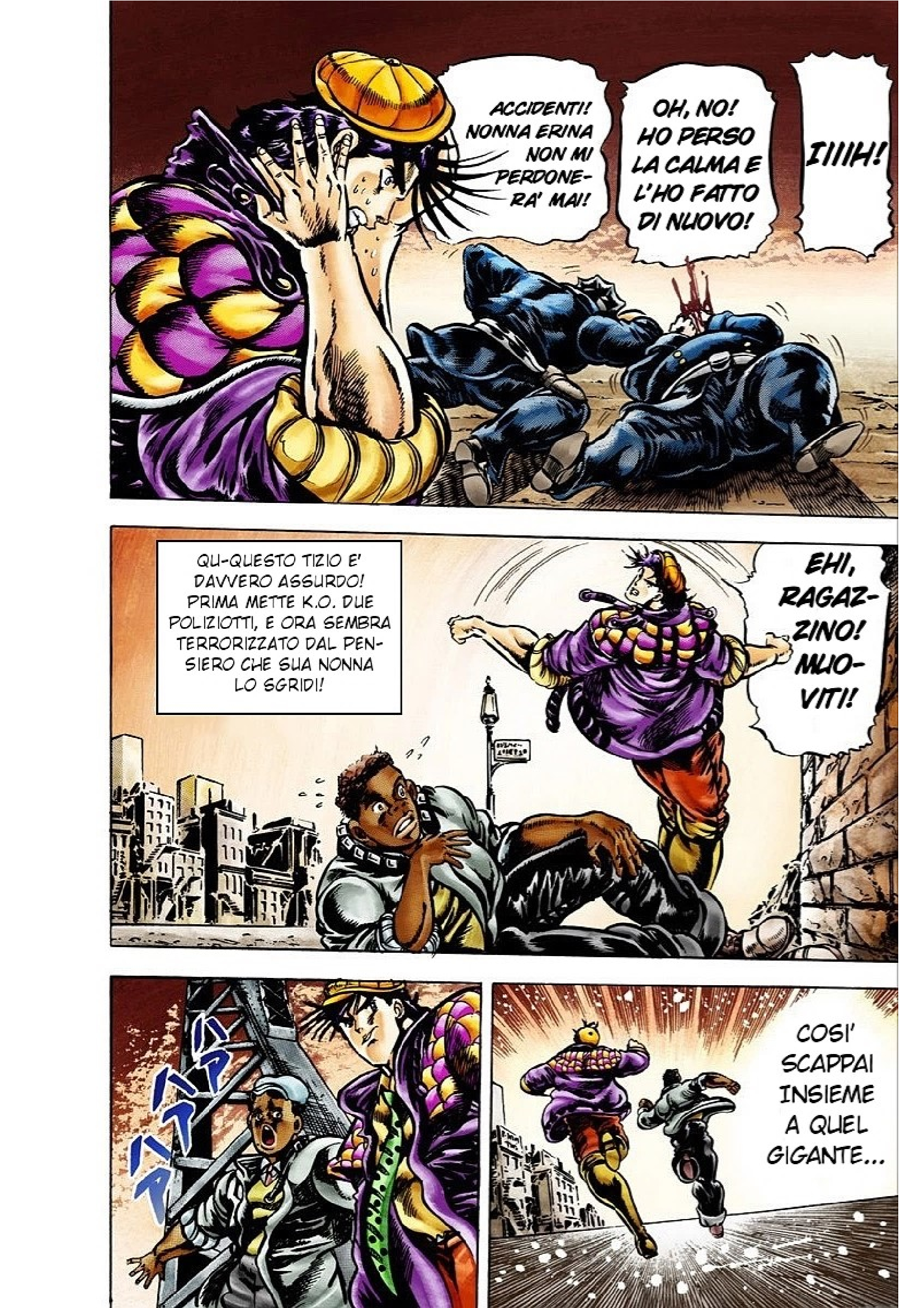 JoJo's Bizarre Adventure, Part 2: Battle Tendency (Official Colored) Joseph Joestar - New York (1ª PARTE) 第16页