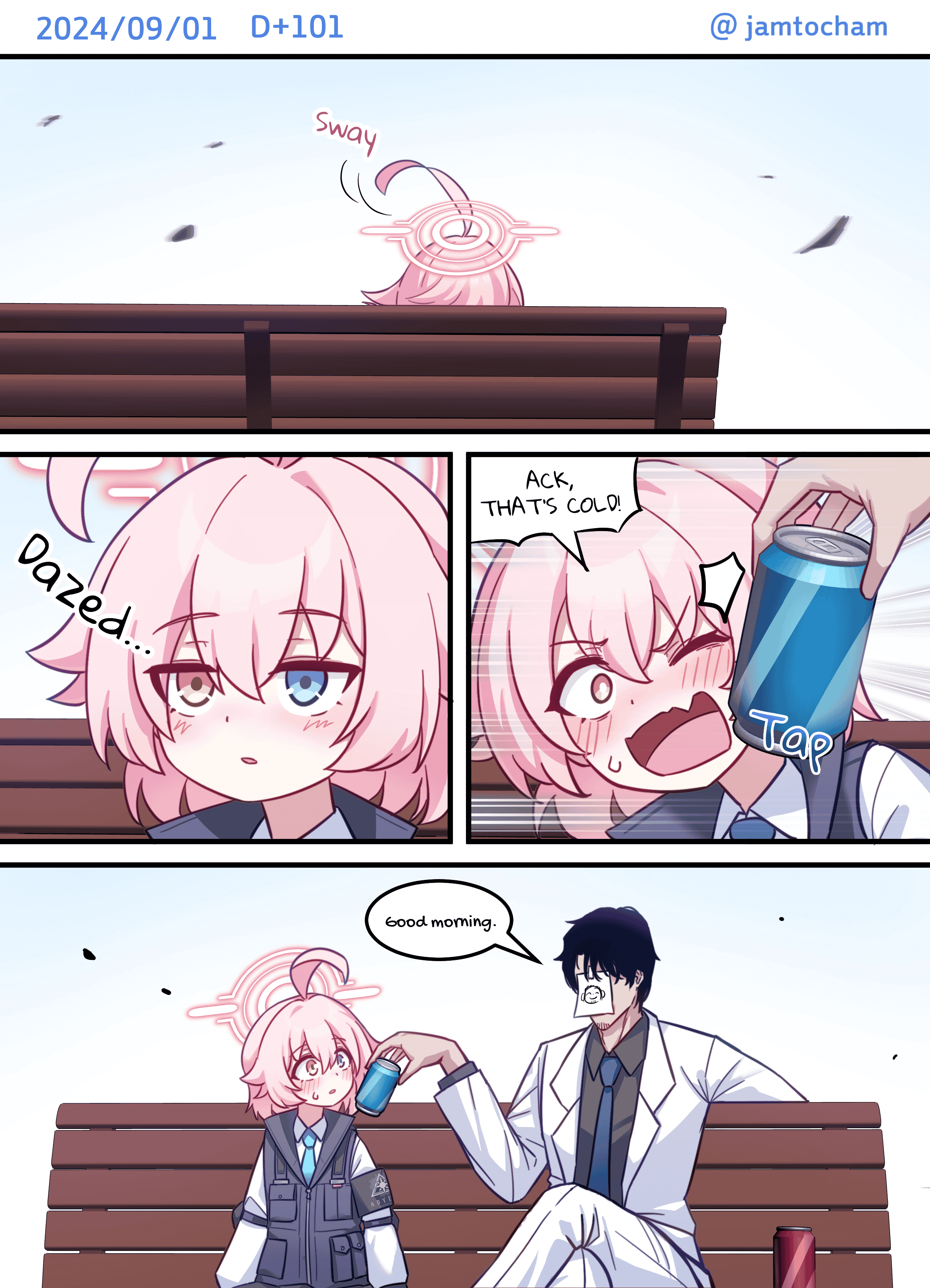 Blue Archive - 1 Hoshino a Day (Doujinshi) 1 Hoshino a Day - Season 2 FULL (Days 101-200) 第1页