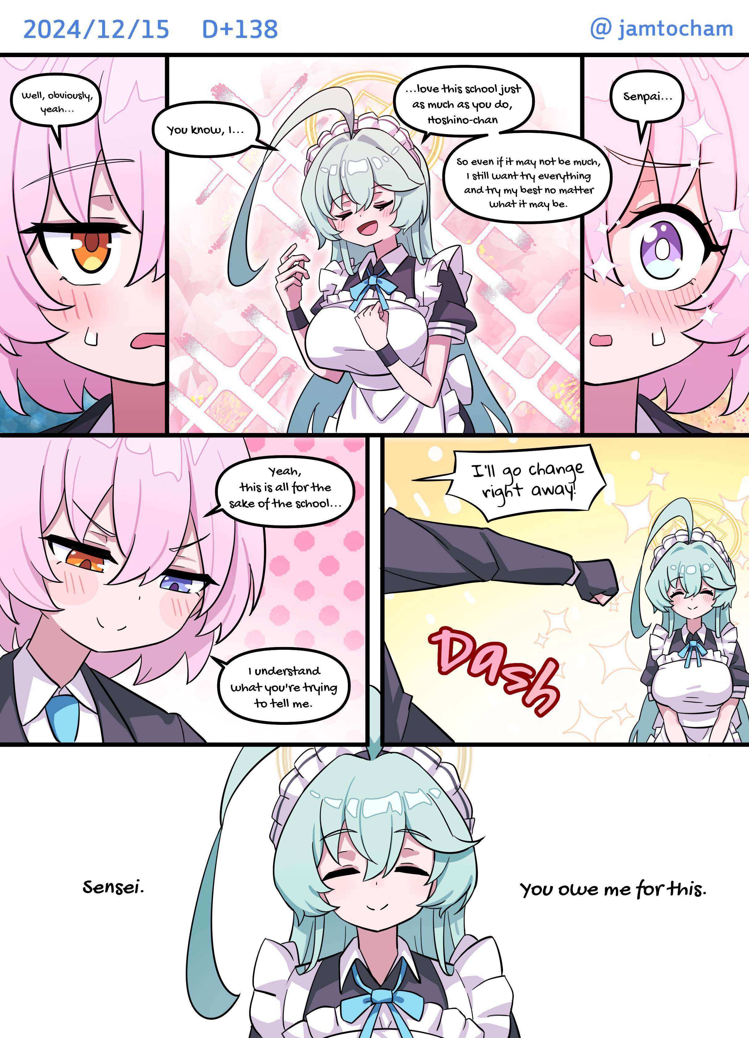 Blue Archive - 1 Hoshino a Day (Doujinshi) 1 Hoshino a Day - Season 2 FULL (Days 101-200) 第38页