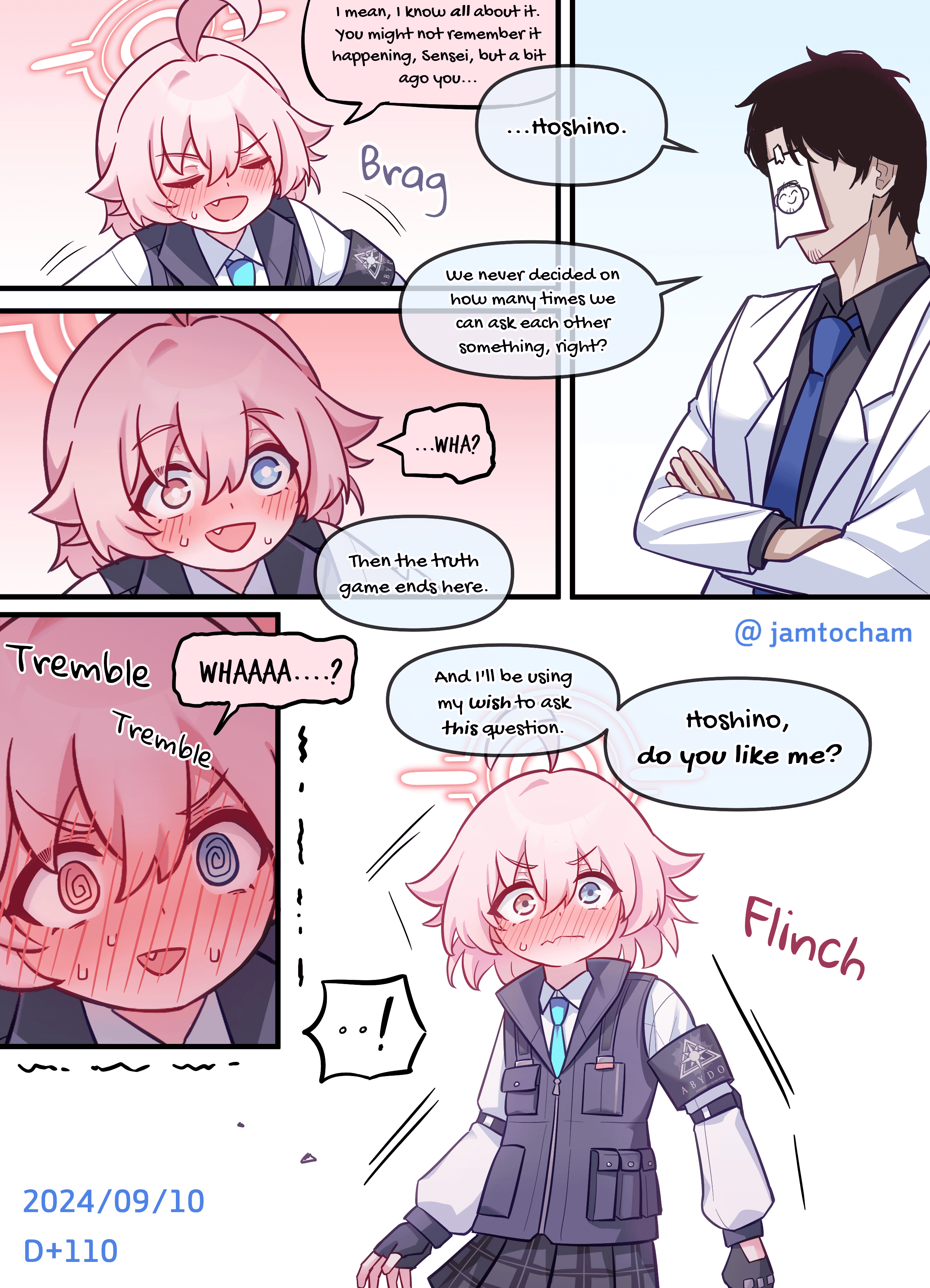 Blue Archive - 1 Hoshino a Day (Doujinshi) 1 Hoshino a Day - Season 2 FULL (Days 101-200) 第10页