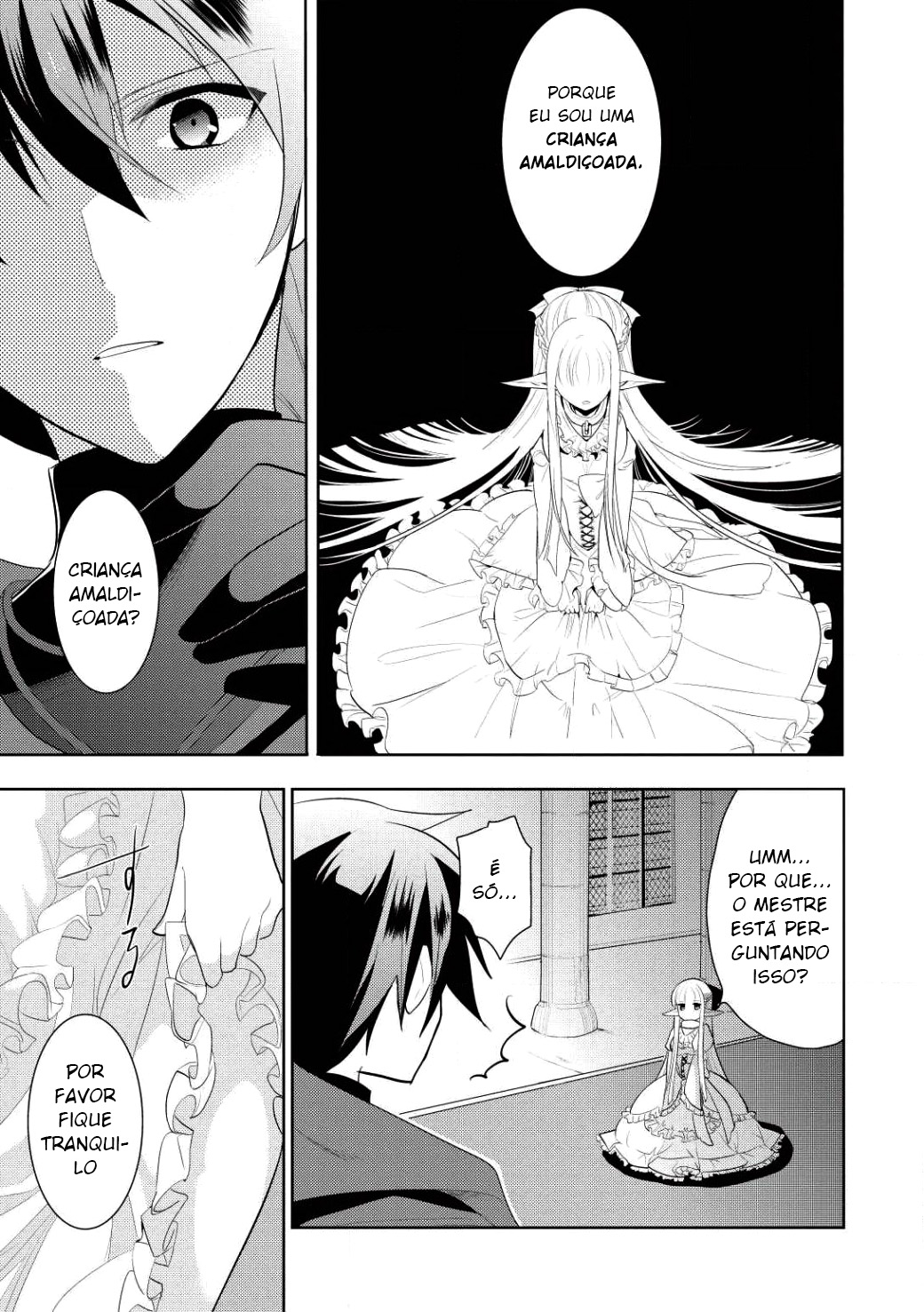 Maou no Ore ga Dorei Elf wo Yome ni Shitanda ga, Dou Medereba Ii? Primeiro amor é uma doença desagradável que aflige a todos. 第46页