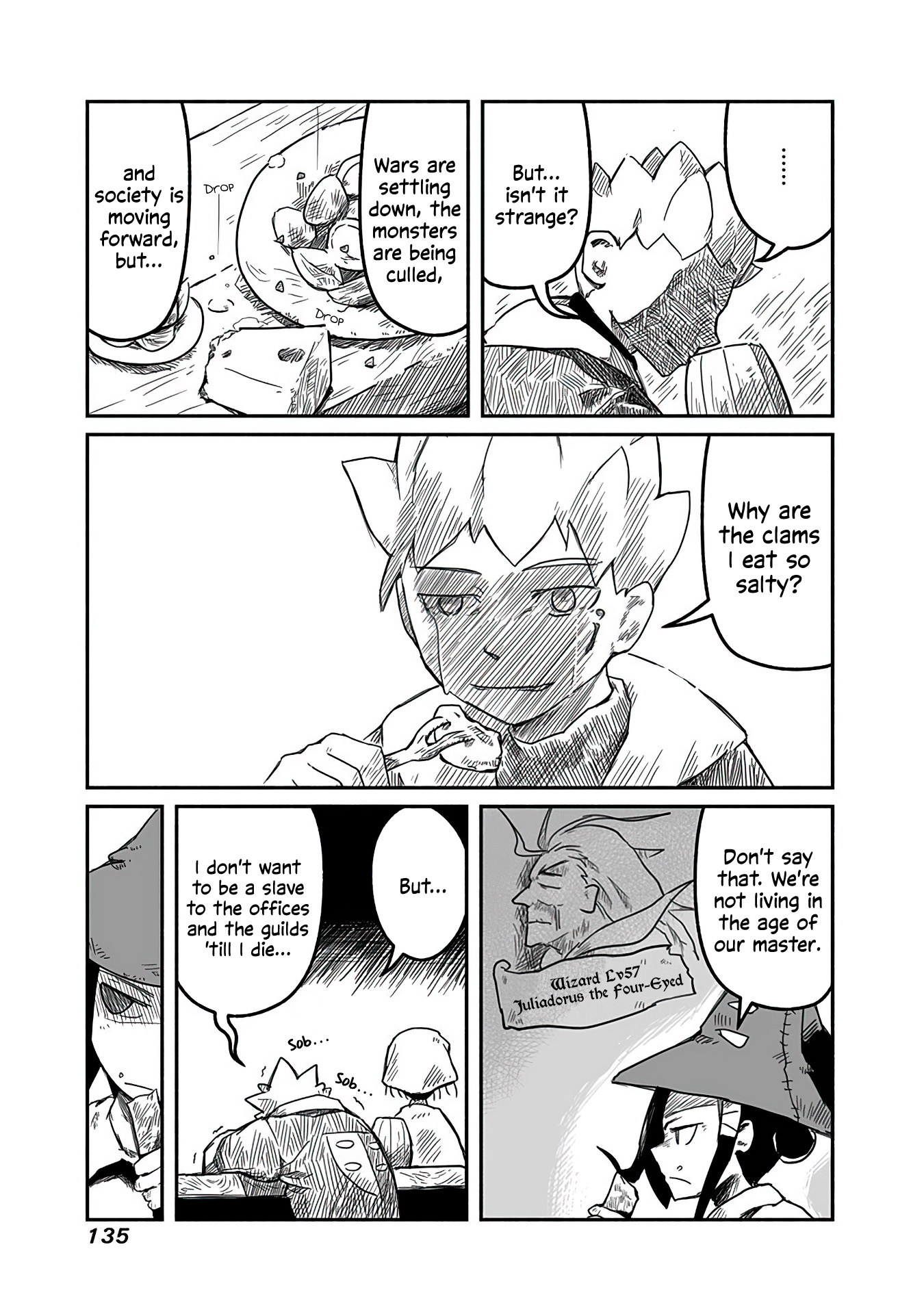 Ryuu to Yuusha to Haitatsunin Mages, Labor, and the Courier 第13页