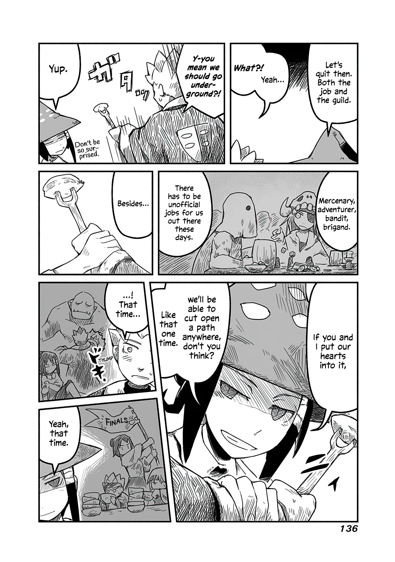 Ryuu to Yuusha to Haitatsunin Mages, Labor, and the Courier 第14页